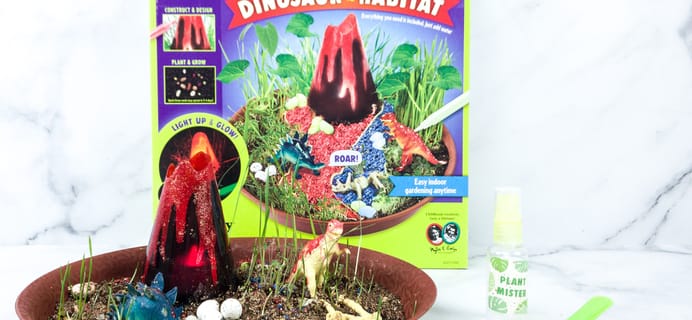 Amazon STEM Toy Club Review – 5 to 7 Years: DINOSAUR HABITAT
