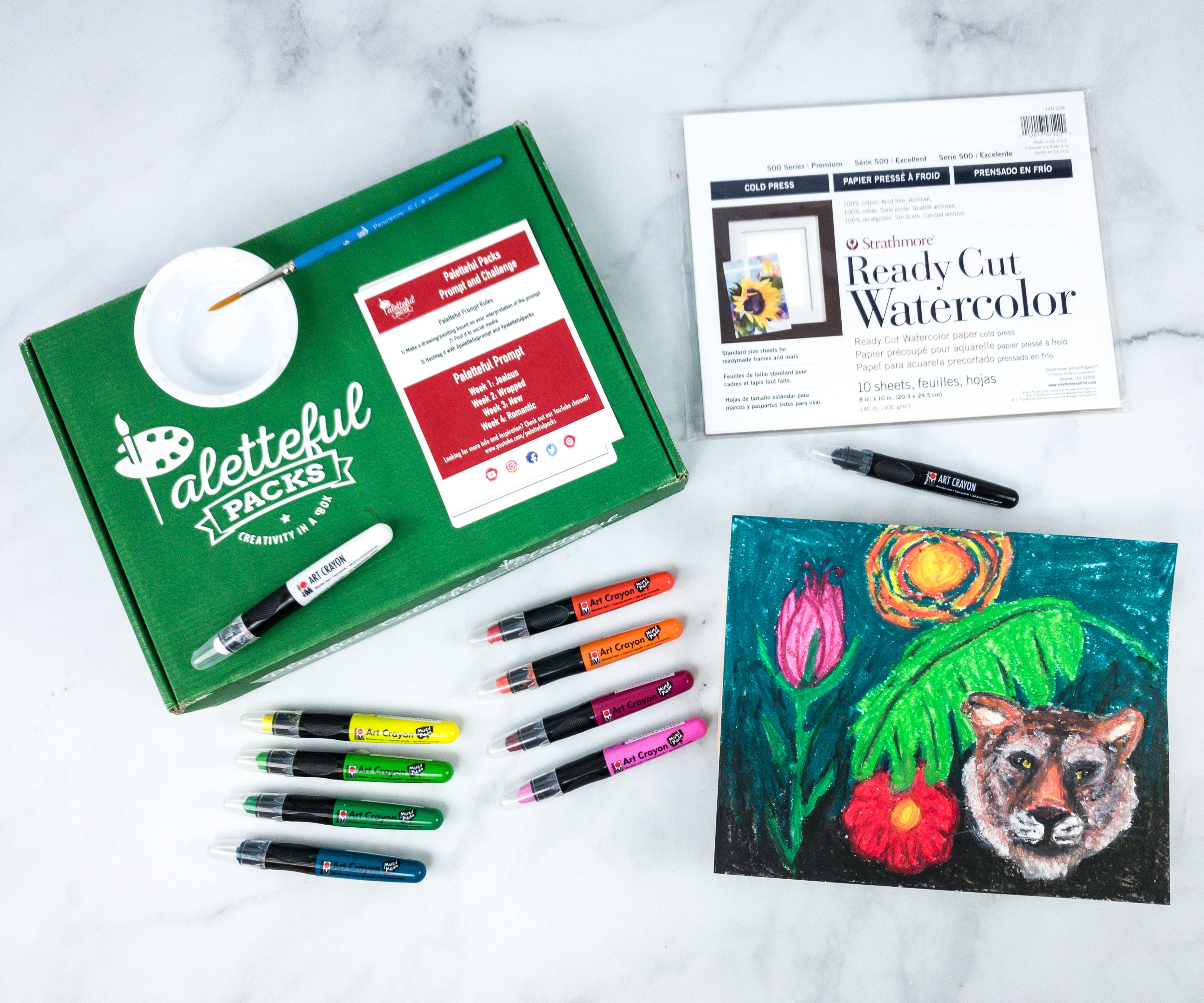 Paletteful Packs Review + Coupon – Marabu Art Crayons