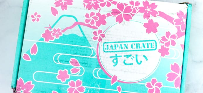 Japan Crate April 2020 Subscription Box Review + Coupon