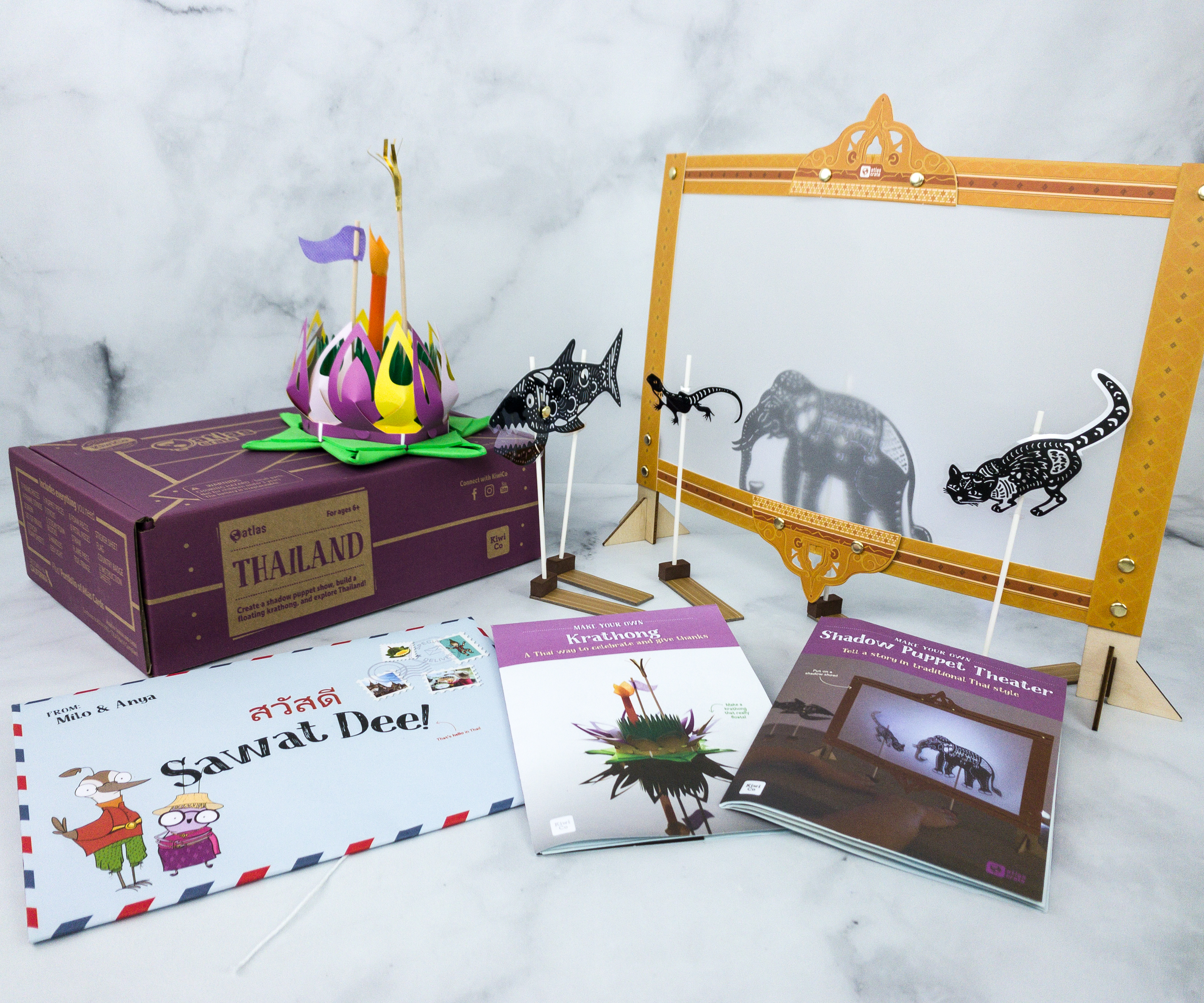 KiwiCo Atlas Crate Review & Coupon – THAILAND