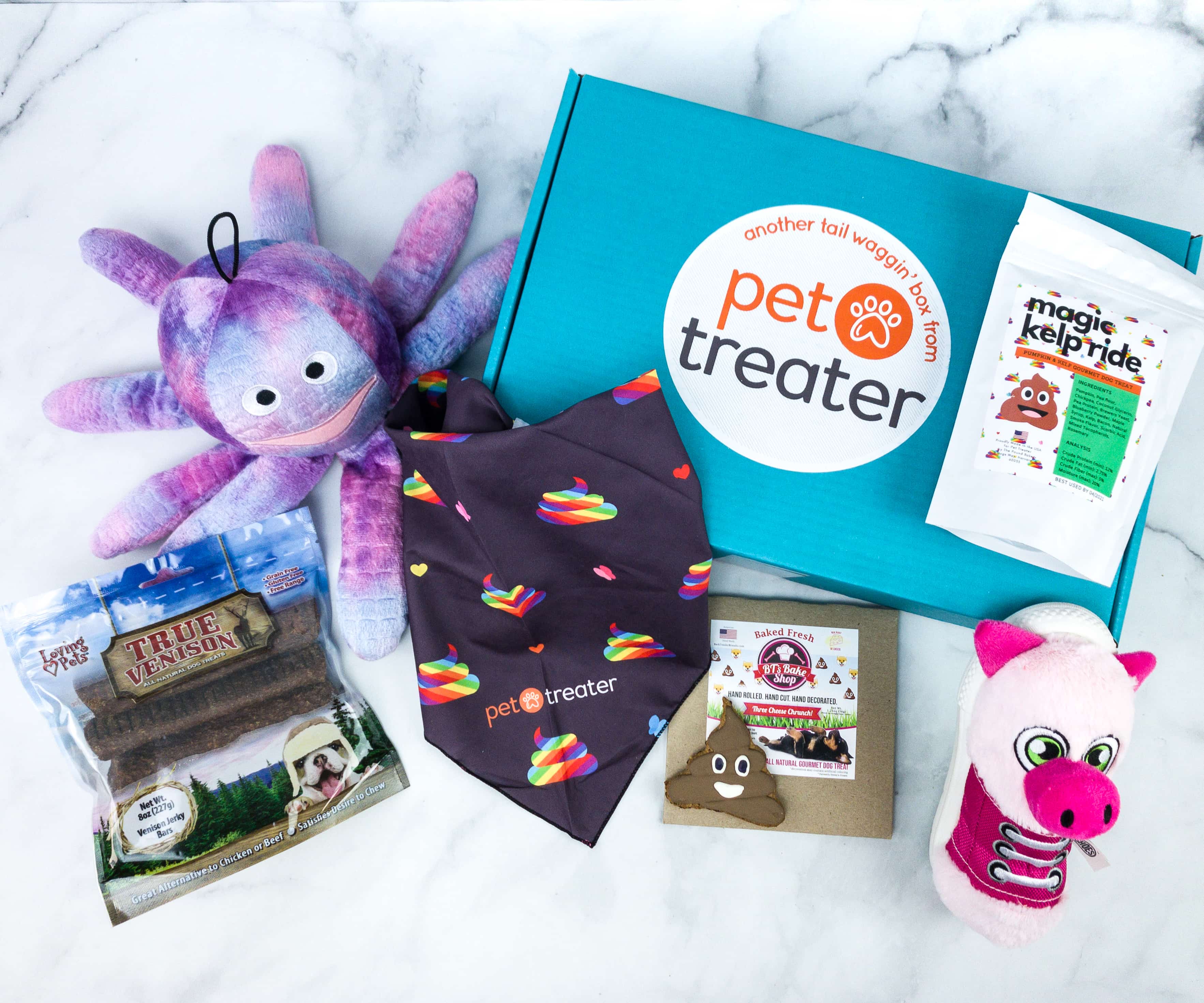 Pet Treater Deluxe Dog Pack April 2020 Subscription Box Review + Coupon – Large Dog