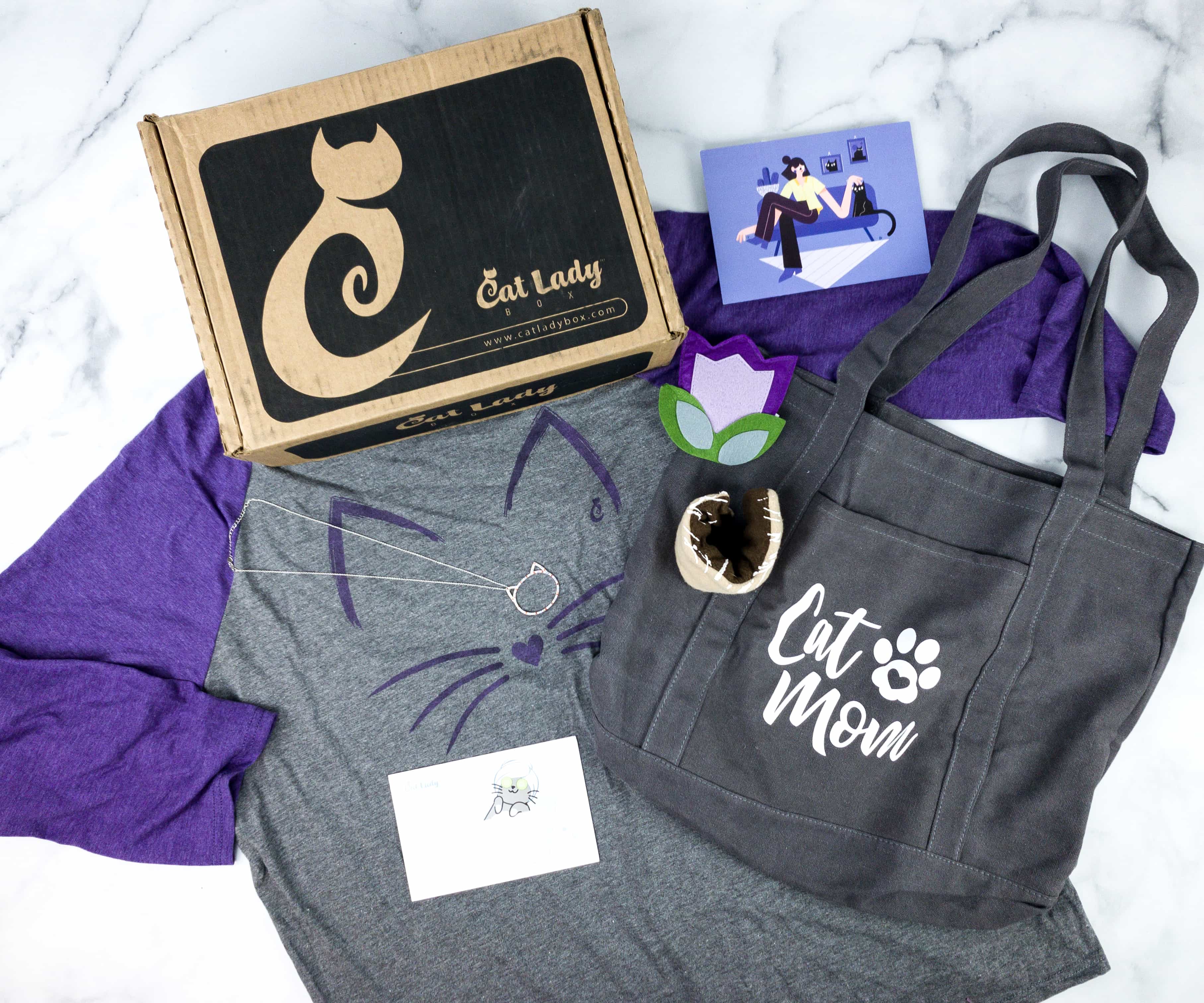 Cat Lady Box May 2020 Subscription Box Review – CAT MOM’S DAY