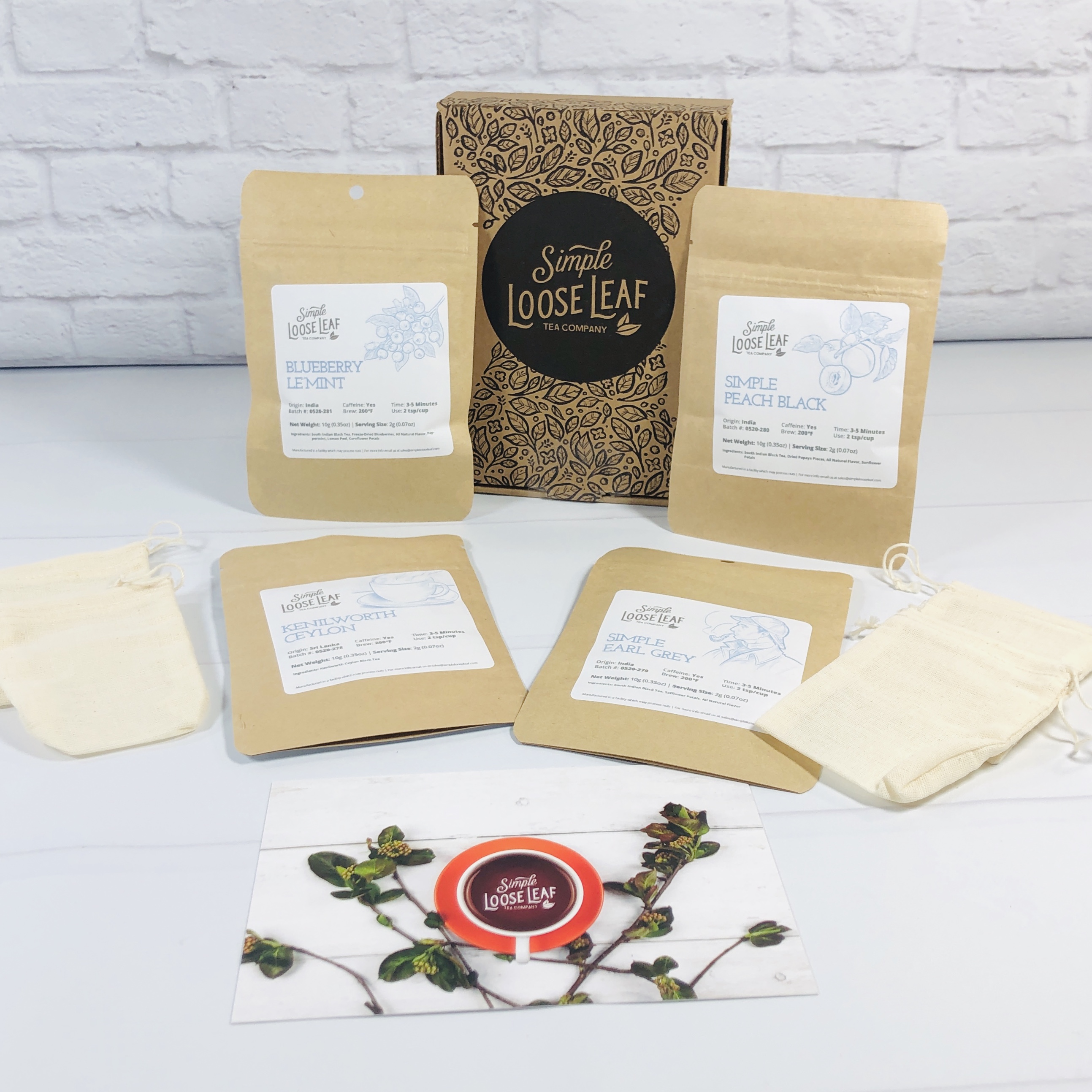Simple Loose Leaf Tea June 2020 Subscription Box Review + Coupon!