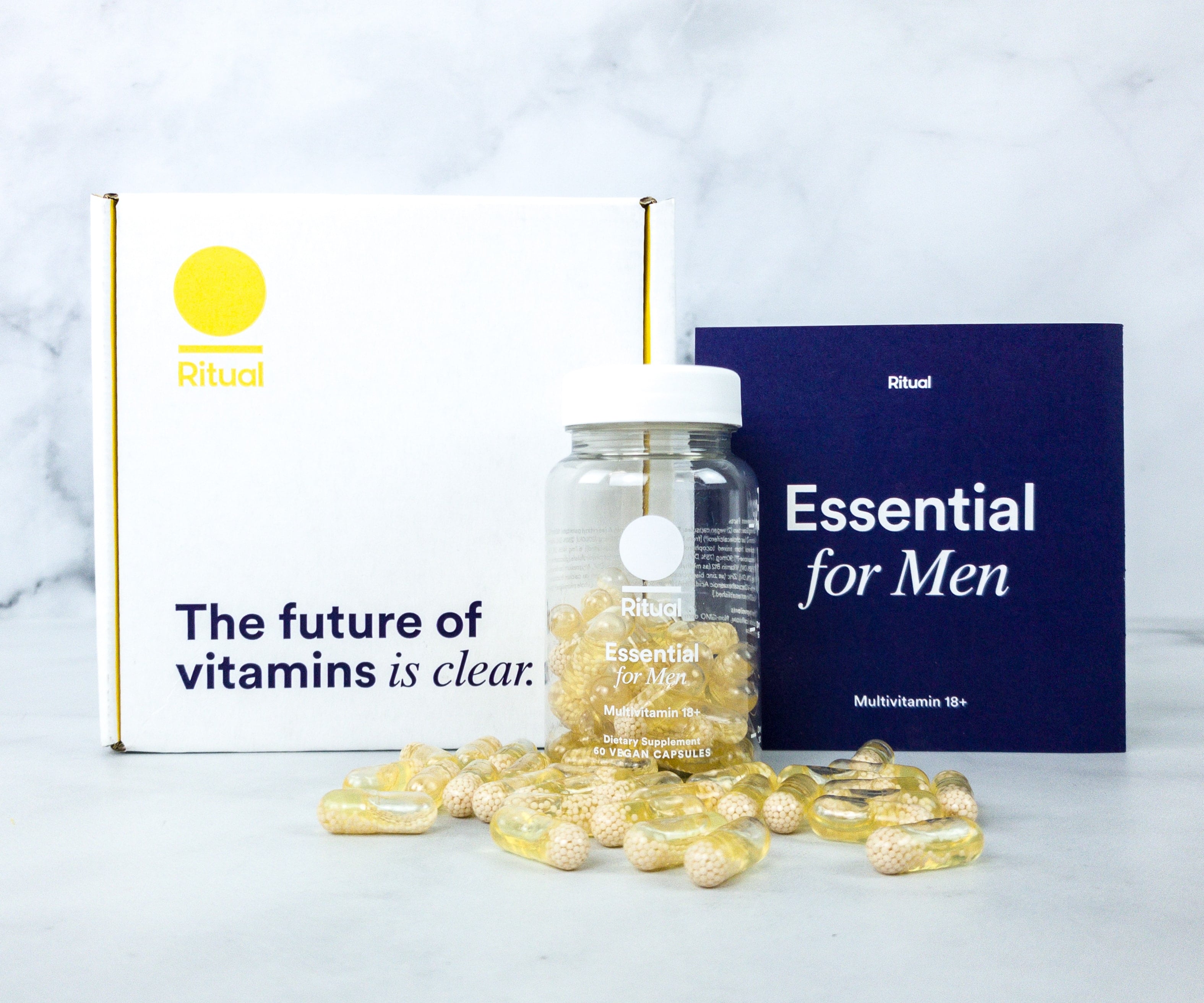 Ritual Vitamins Essential for Men: Daily Nutrition in Capsule Form!