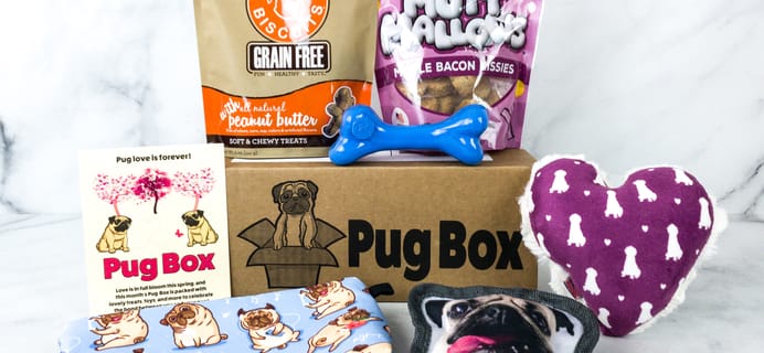 Pug Box May 2020 Subscription Box Review + Coupon