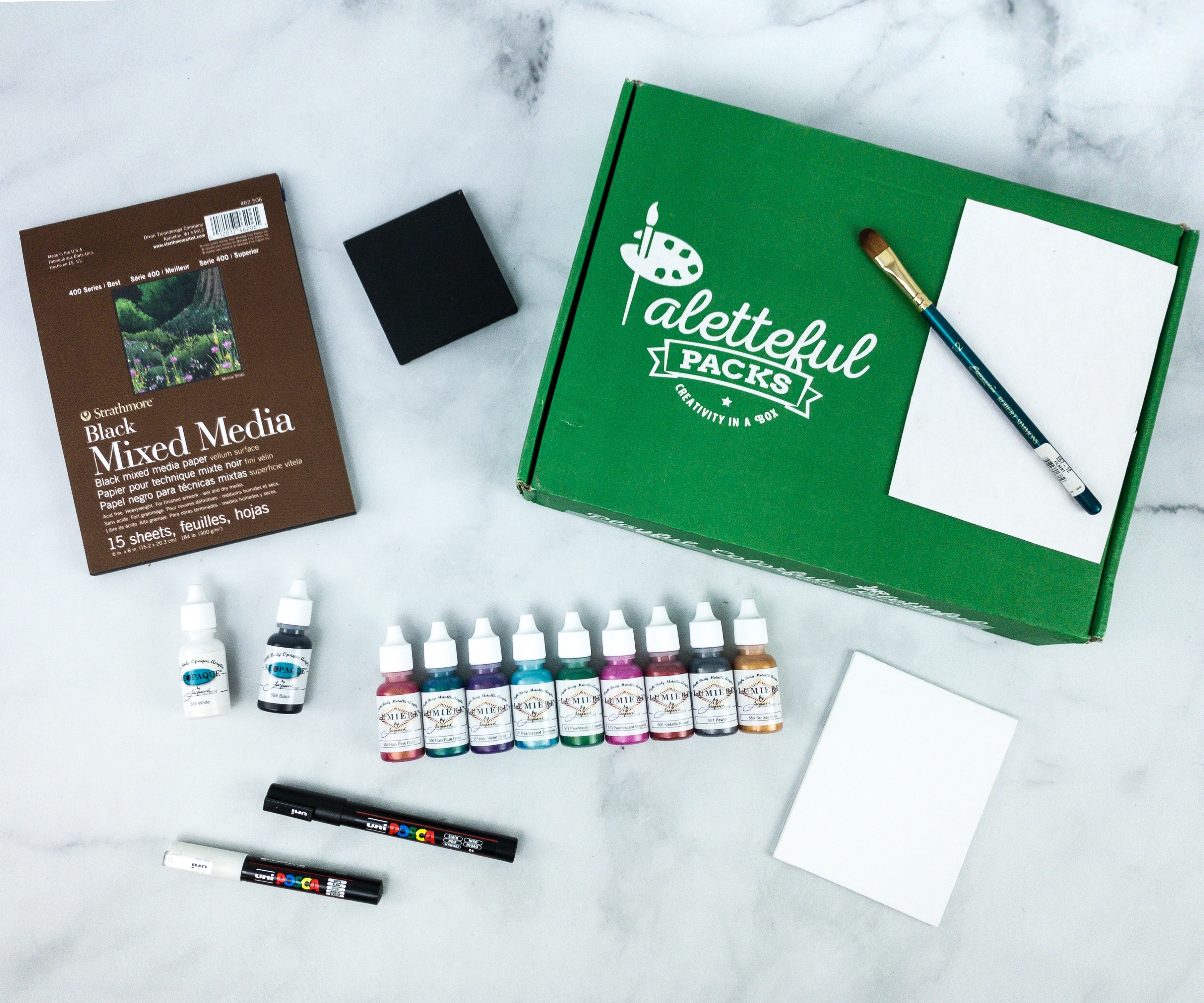 Paletteful Packs April 2020 Review + Coupon – POSCA PAINT MARKERS