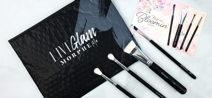 LiveGlam Brush Club July 2020 Subscription Box Review + Free Brush Coupon!