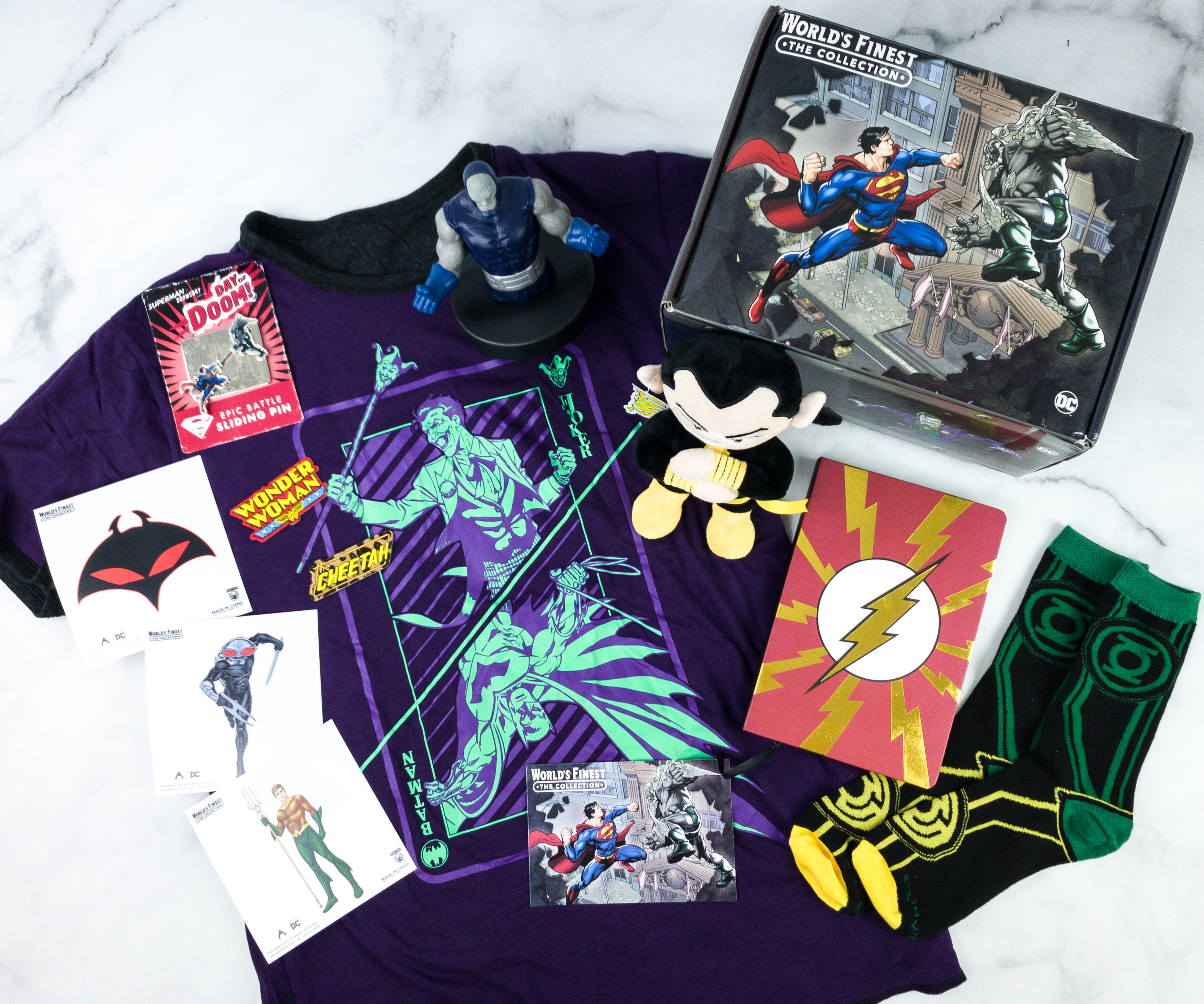 DC Comics World’s Finest: The Collection Spring 2020 Box Review – Heroes & Villains