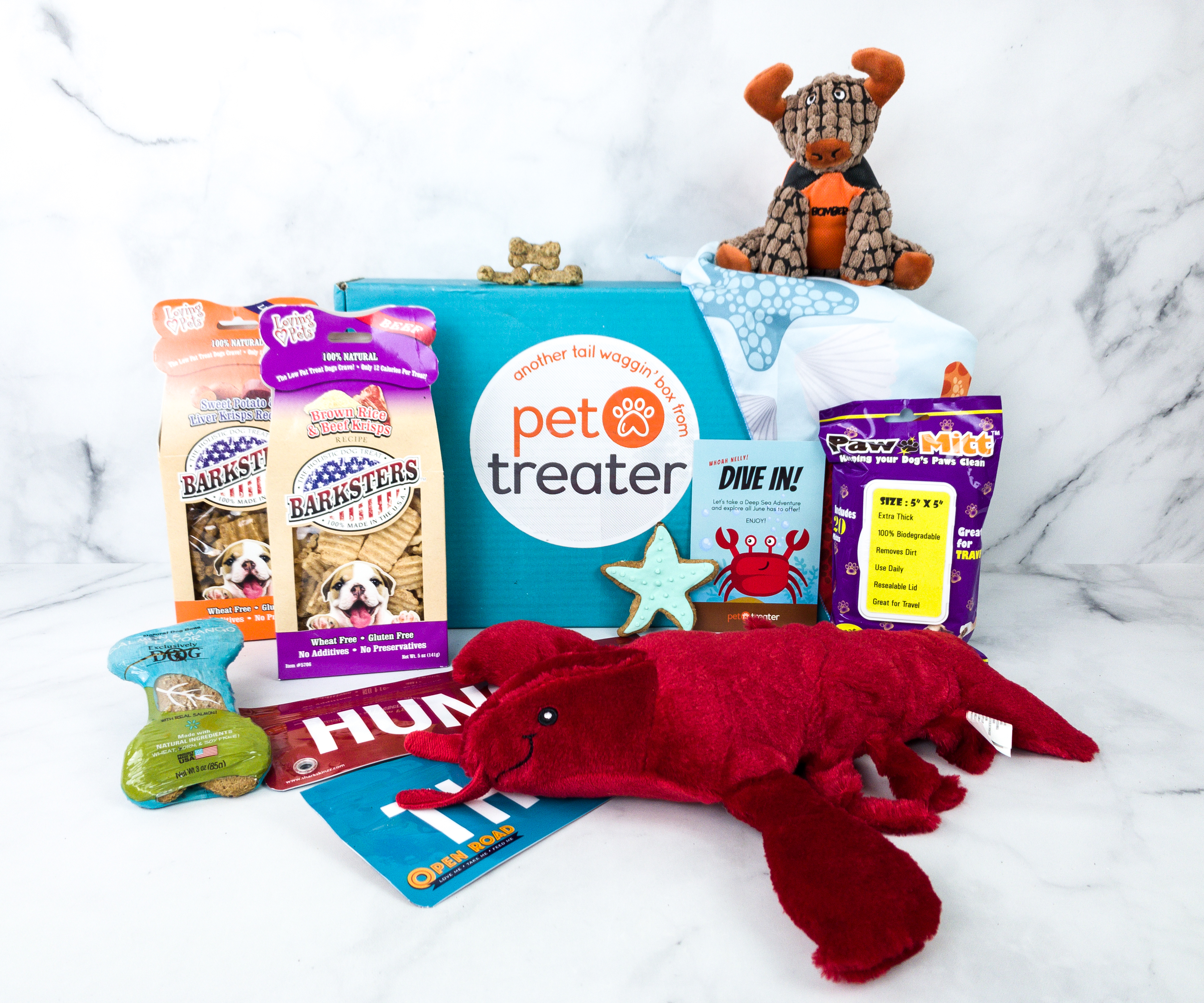 Pet Treater Deluxe Dog Pack June 2020 Subscription Box Review + Coupon