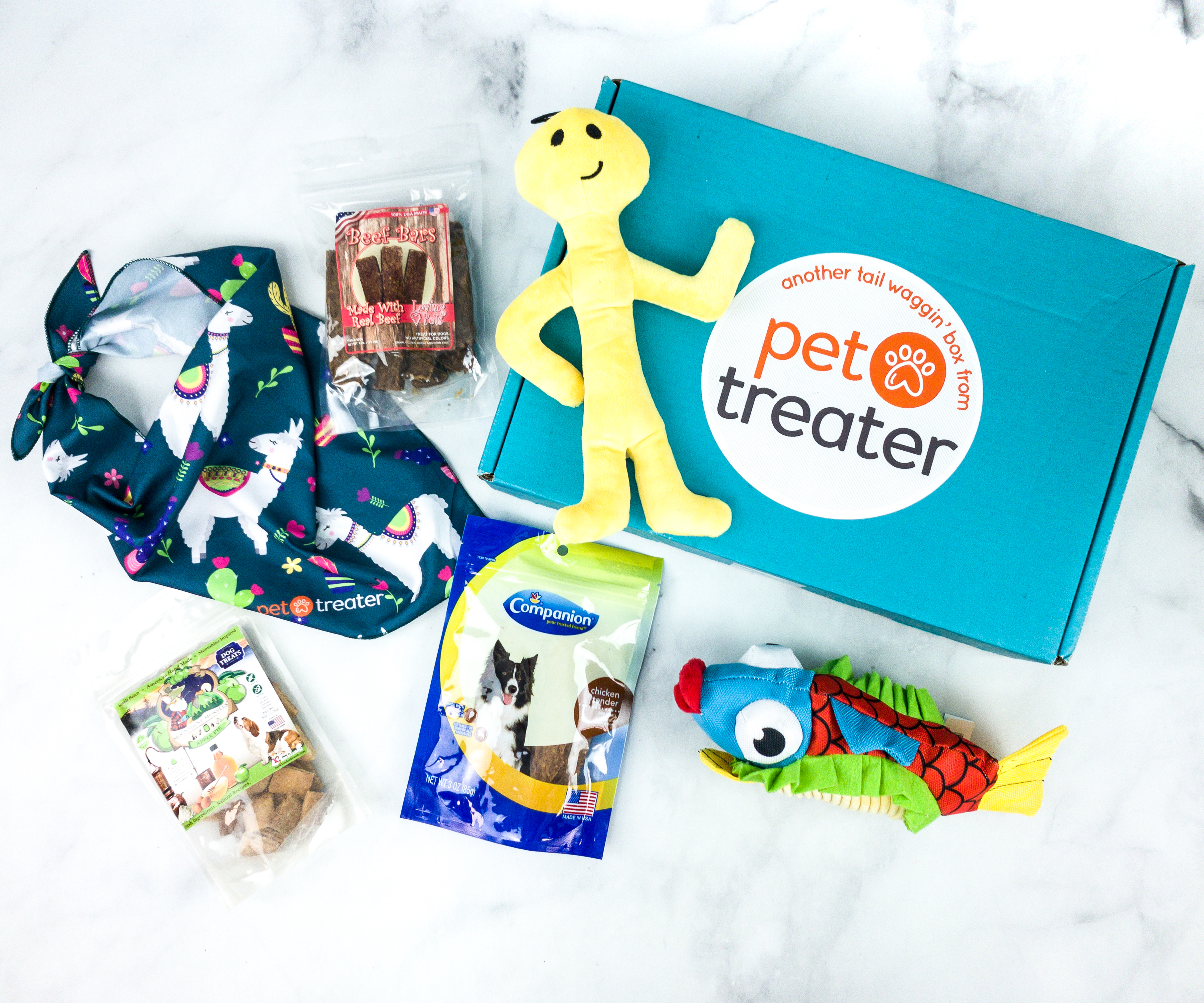 Pet Treater Deluxe Dog Pack July 2020 Subscription Box Review + Coupon