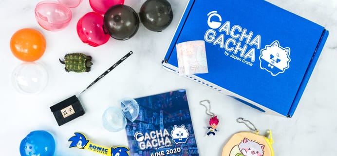 Gacha Gacha Crate June 2020 Subscription Box Review + Coupon