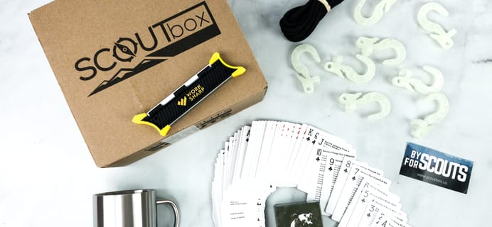 SCOUTbox July 2020 Subscription Box Review + Coupon
