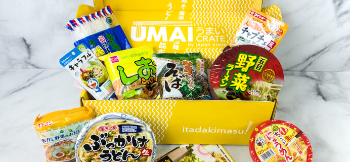 Umai Crate June 2020 Subscription Box Review + Coupon