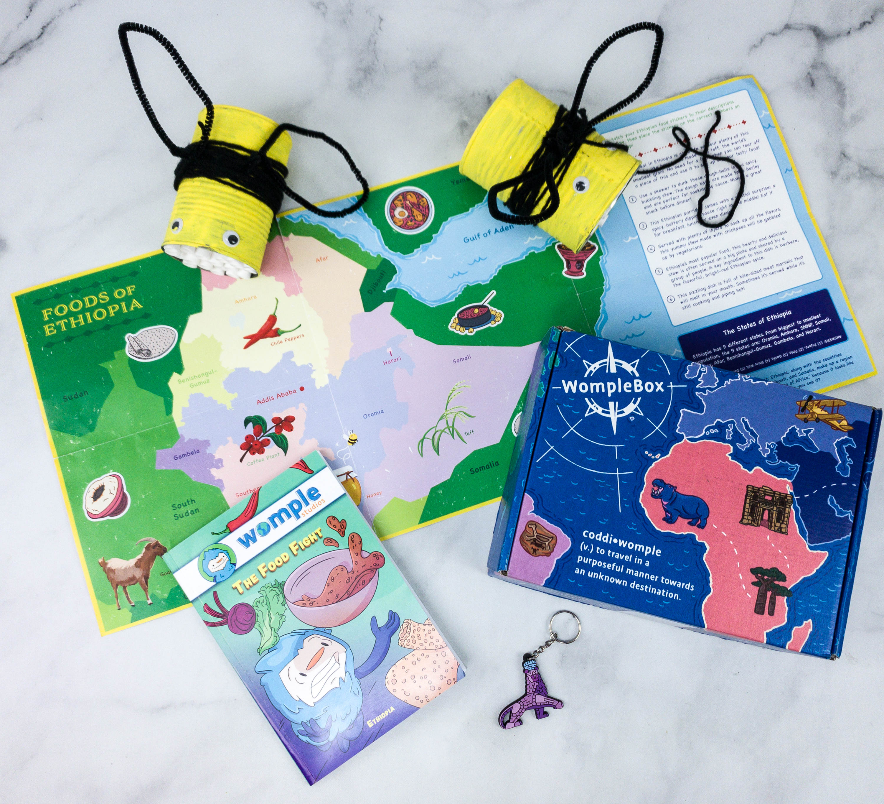 WompleMail Kids Subscription Box Review + Coupon – ETHIOPIA