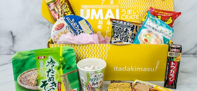 Umai Crate May 2020 Subscription Box Review + Coupon