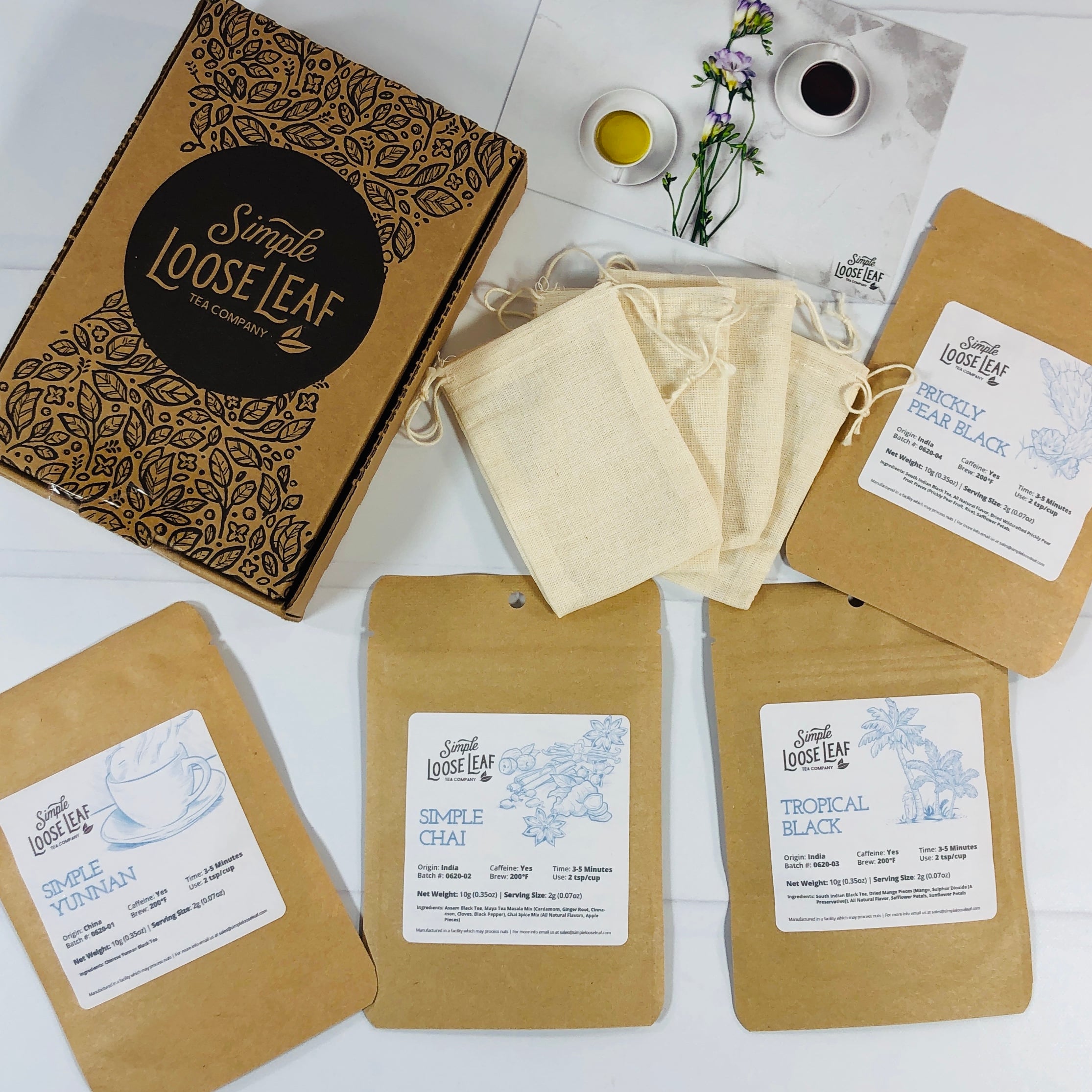 Simple Loose Leaf Tea July 2020 Subscription Box Review + Coupon!