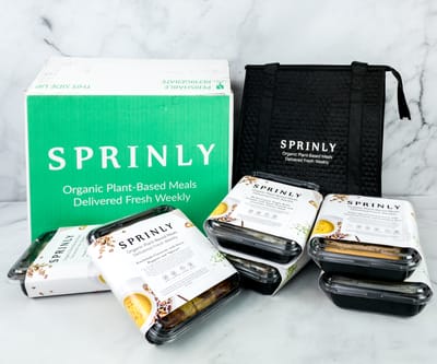 Sprinly Review: Filling and Delicious Plant-Based Meals