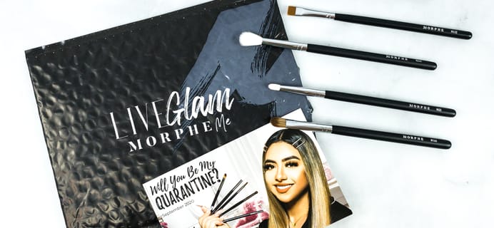 LiveGlam Brush Club September 2020 Subscription Box Review + Free Brush Coupon!
