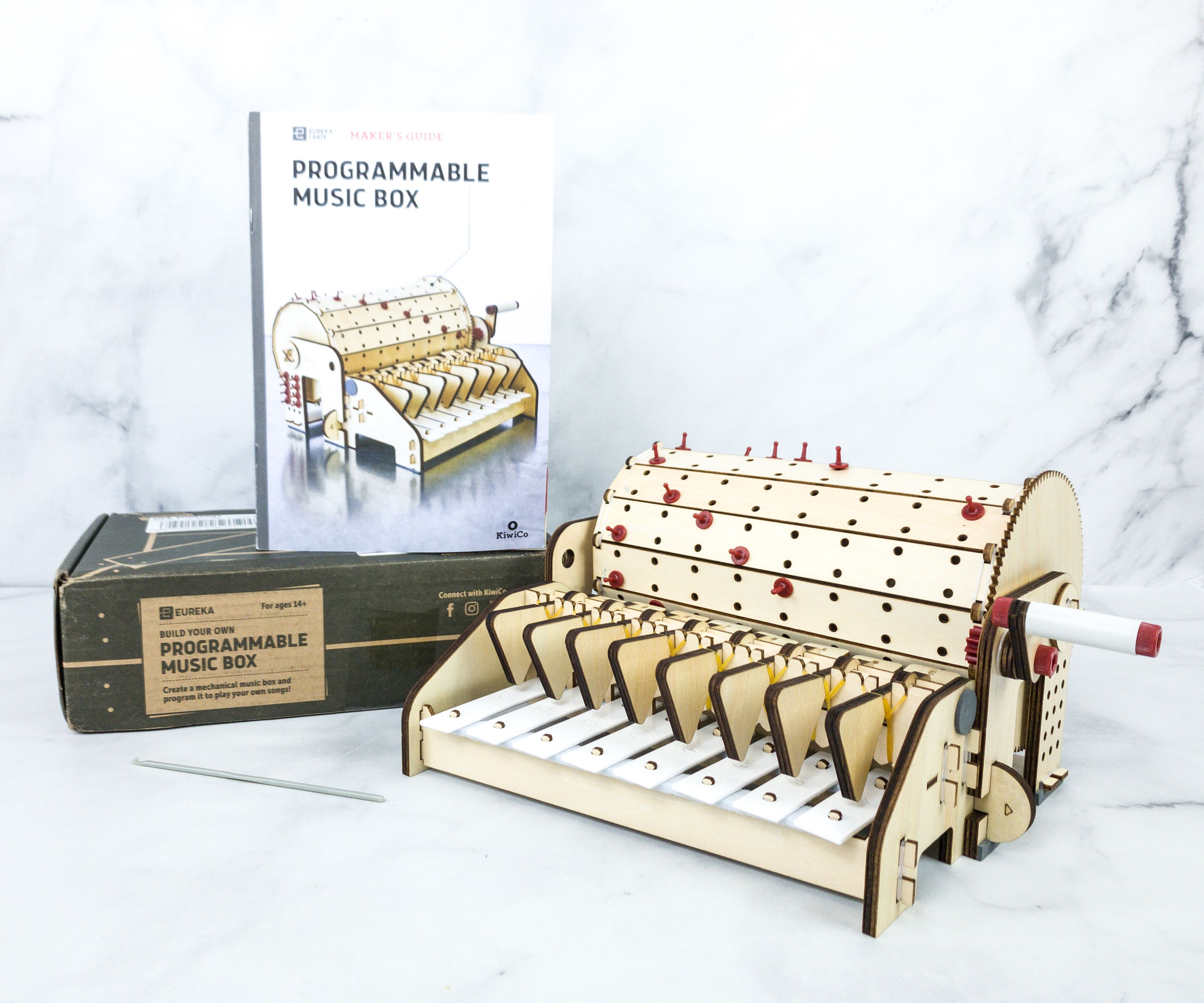 Eureka Crate Review + Coupon - PROGRAMMABLE MUSIC BOX - Hello