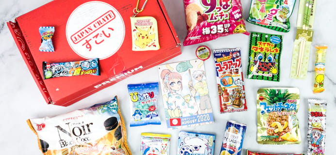 Japan Crate August 2020 Subscription Box Review + Coupon