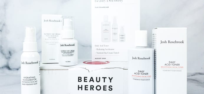 Beauty Heroes August 2020 Subscription Box Review