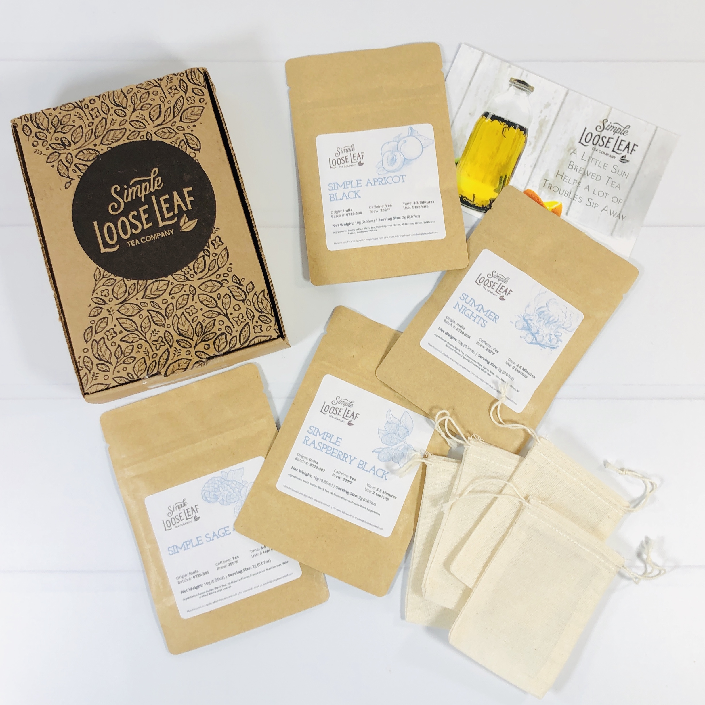 Simple Loose Leaf Tea August 2020 Subscription Box Review + Coupon!