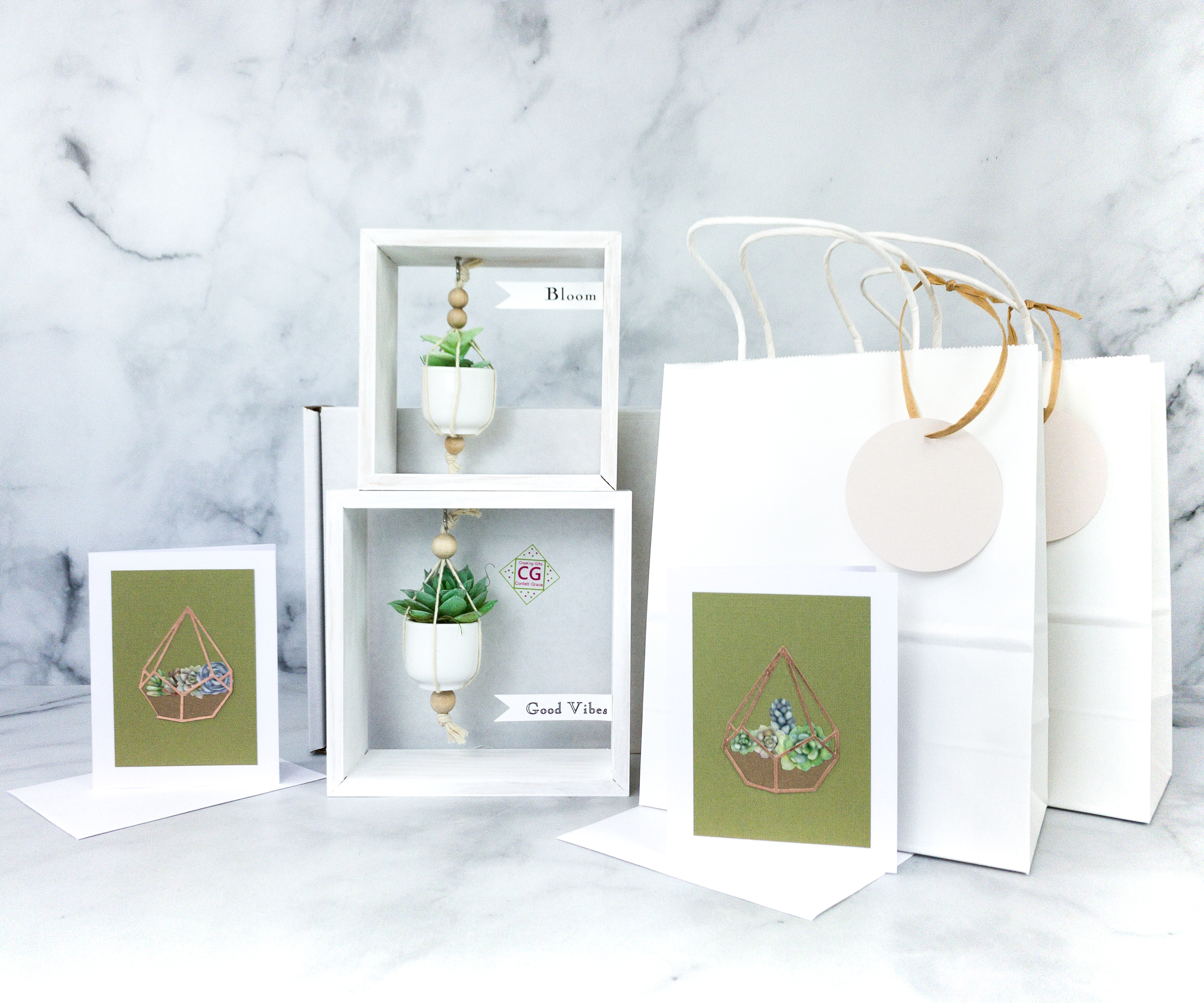 Confetti Grace July-August 2020 Subscription Box Review + Coupon – SUCCULENT FRAMES