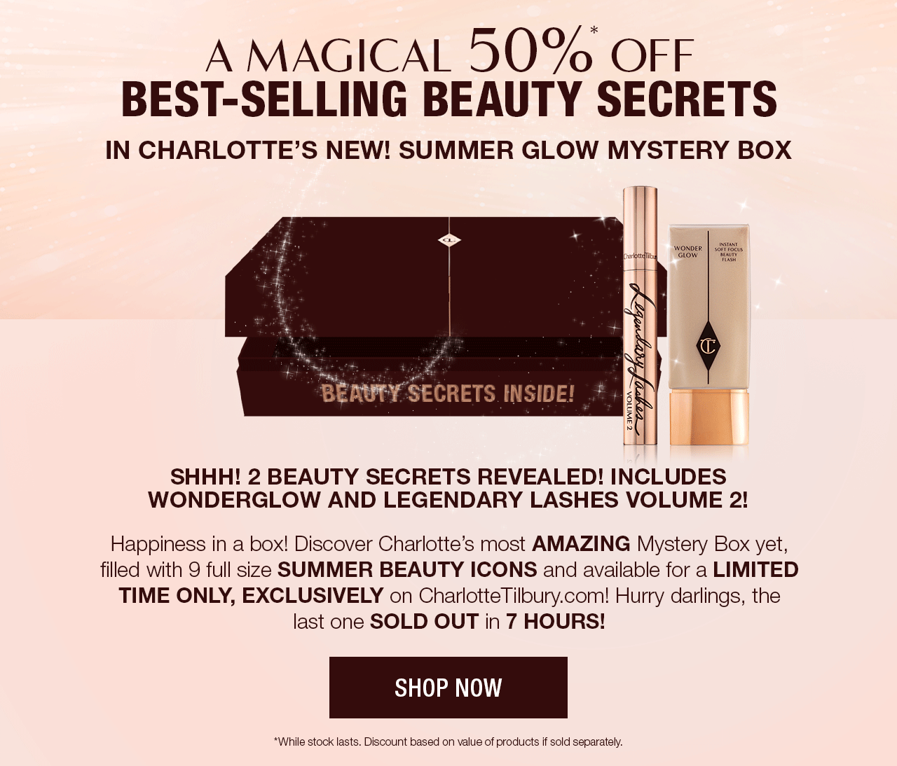 Charlotte Tilbury Mystery Box Available Now + Coupon!