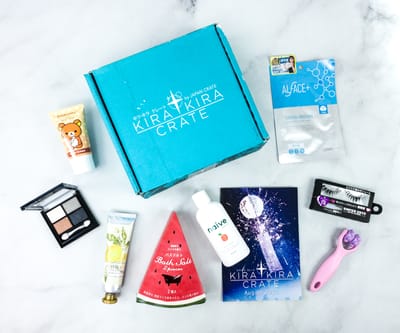 Kira Kira Crate August 2020 Subscription Box Review + Coupon