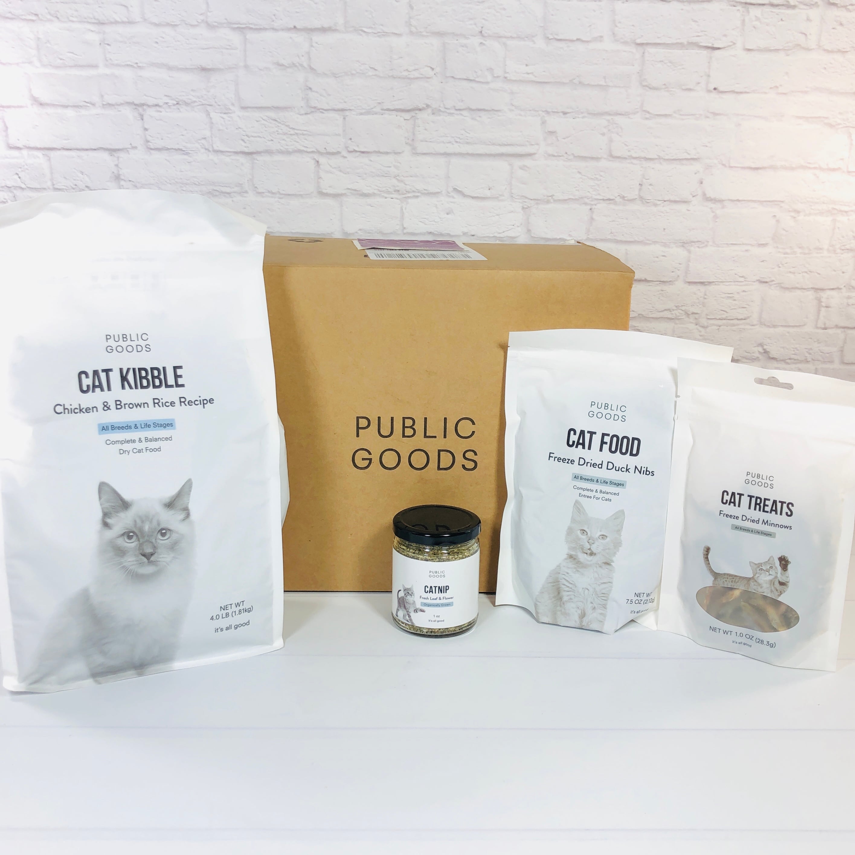 Public Goods Subscription Box Review + Coupon – September 2020 CAT BUNDLE