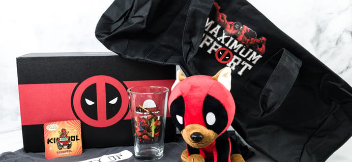 Deadpool Club Merc Fall 2020 Subscription Box Review + Coupon