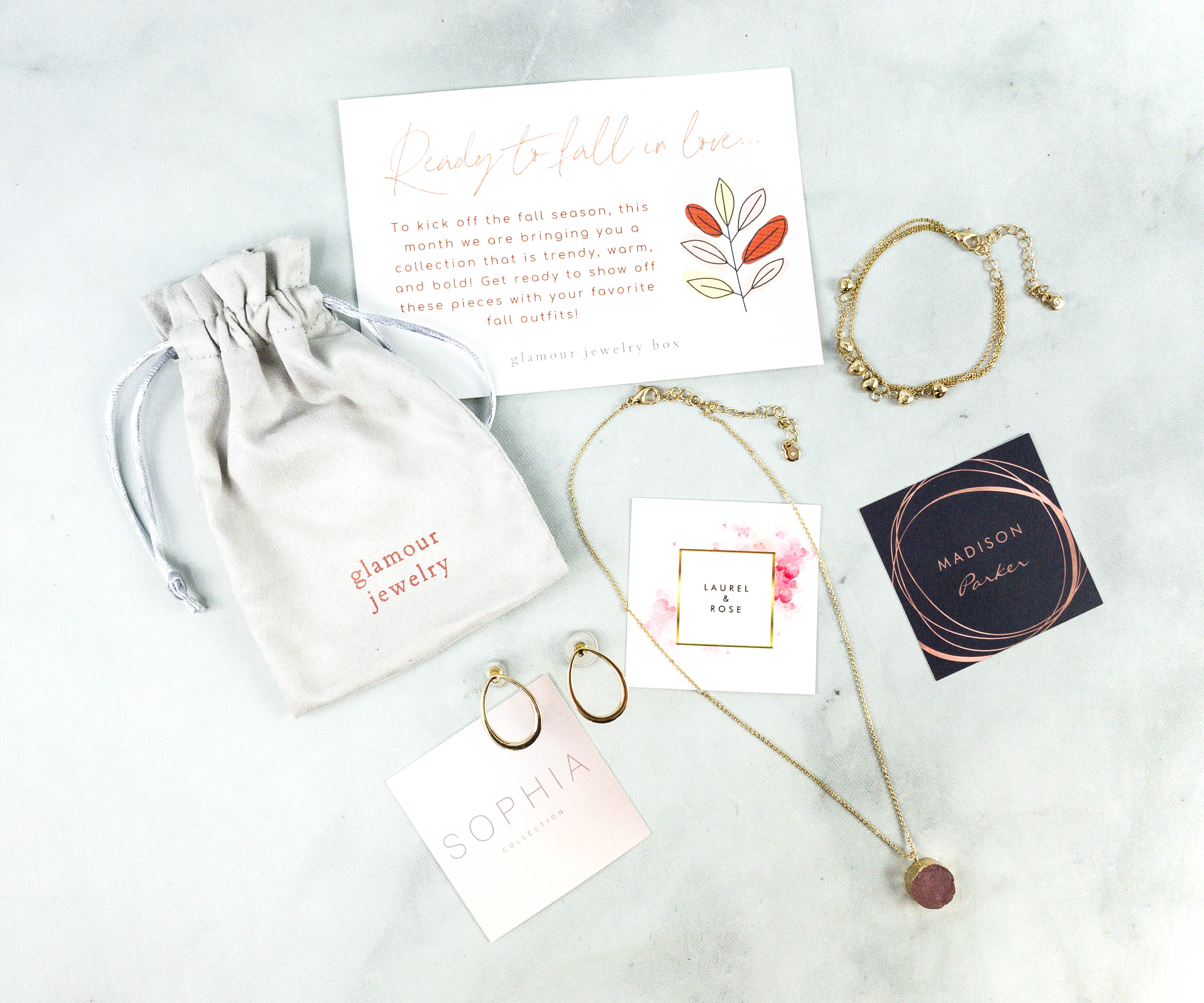 Glamour Jewelry Box September 2020 Subscription Box Review + Coupon