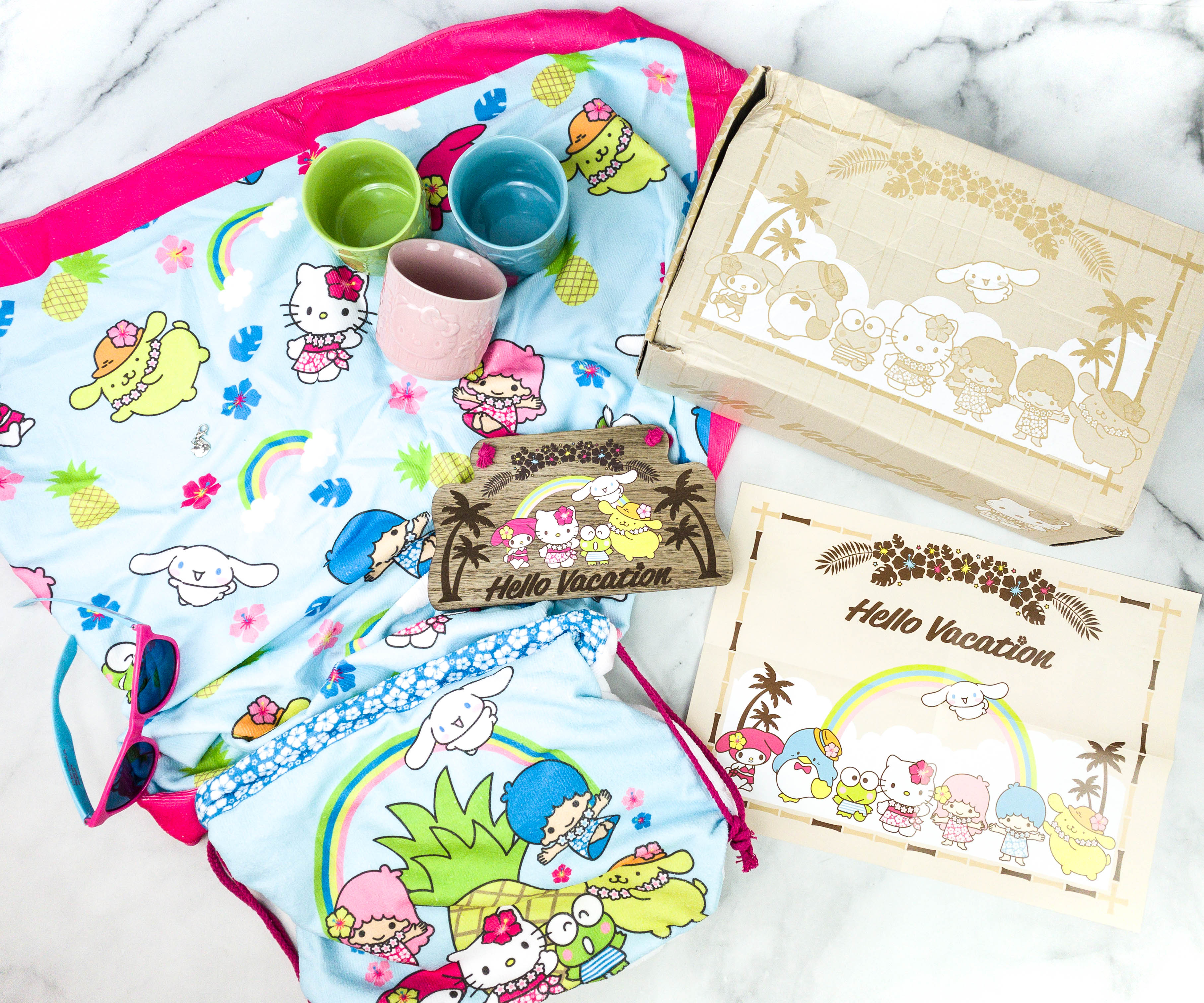 Hello Kitty and Friends August 2020 Subscription Box Review + Coupon!