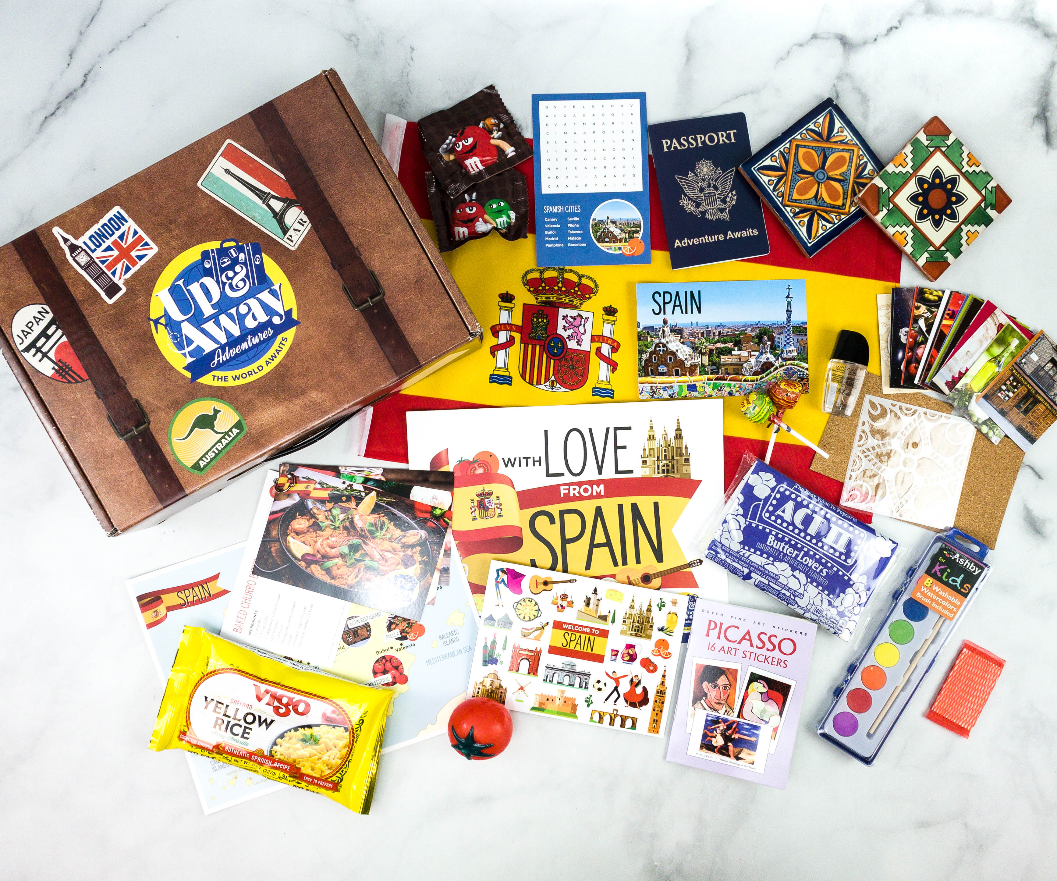 Up & Away Adventures Subscription Box Review + Coupon – SPAIN