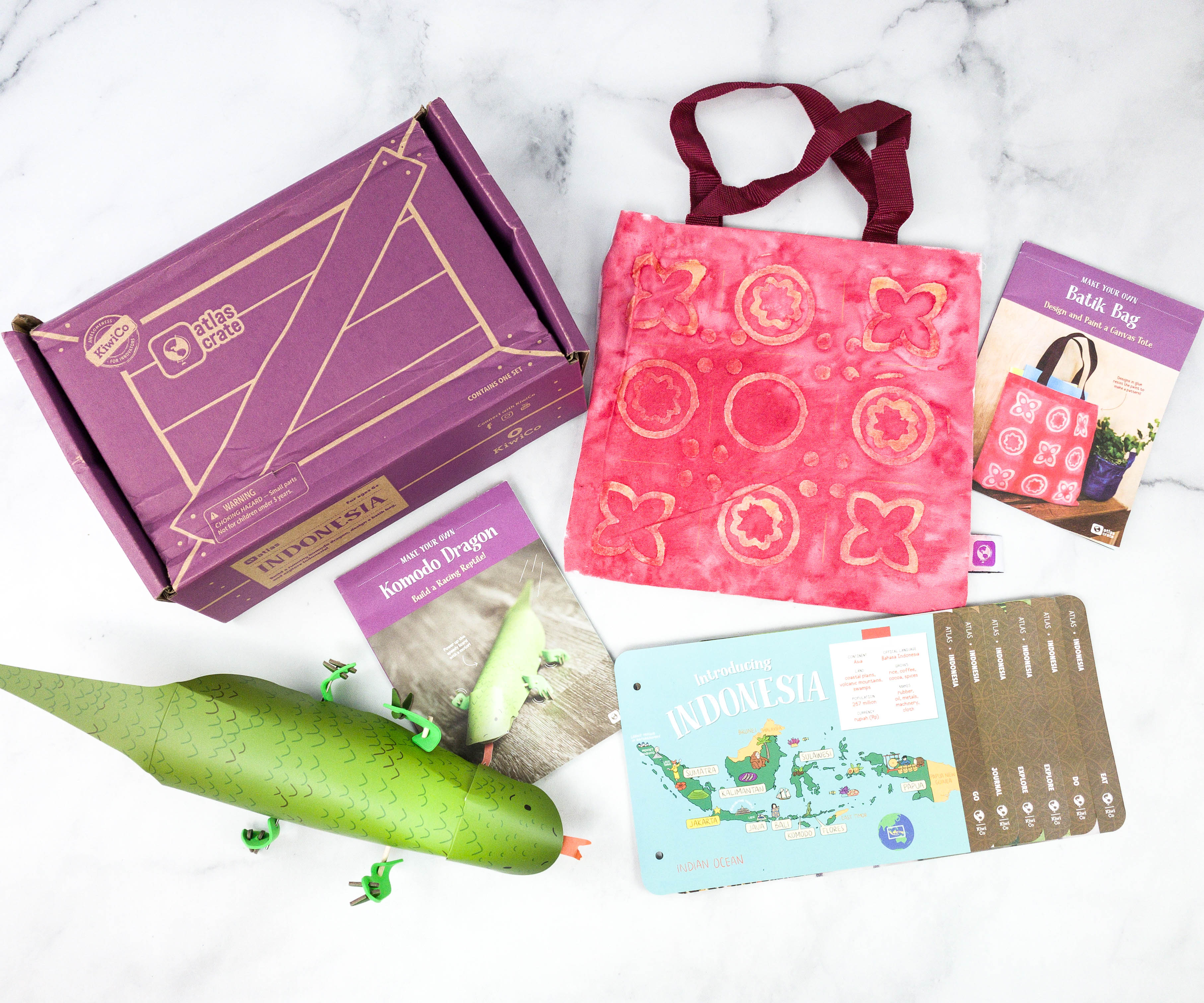 KiwiCo Atlas Crate Review & Coupon – INDONESIA