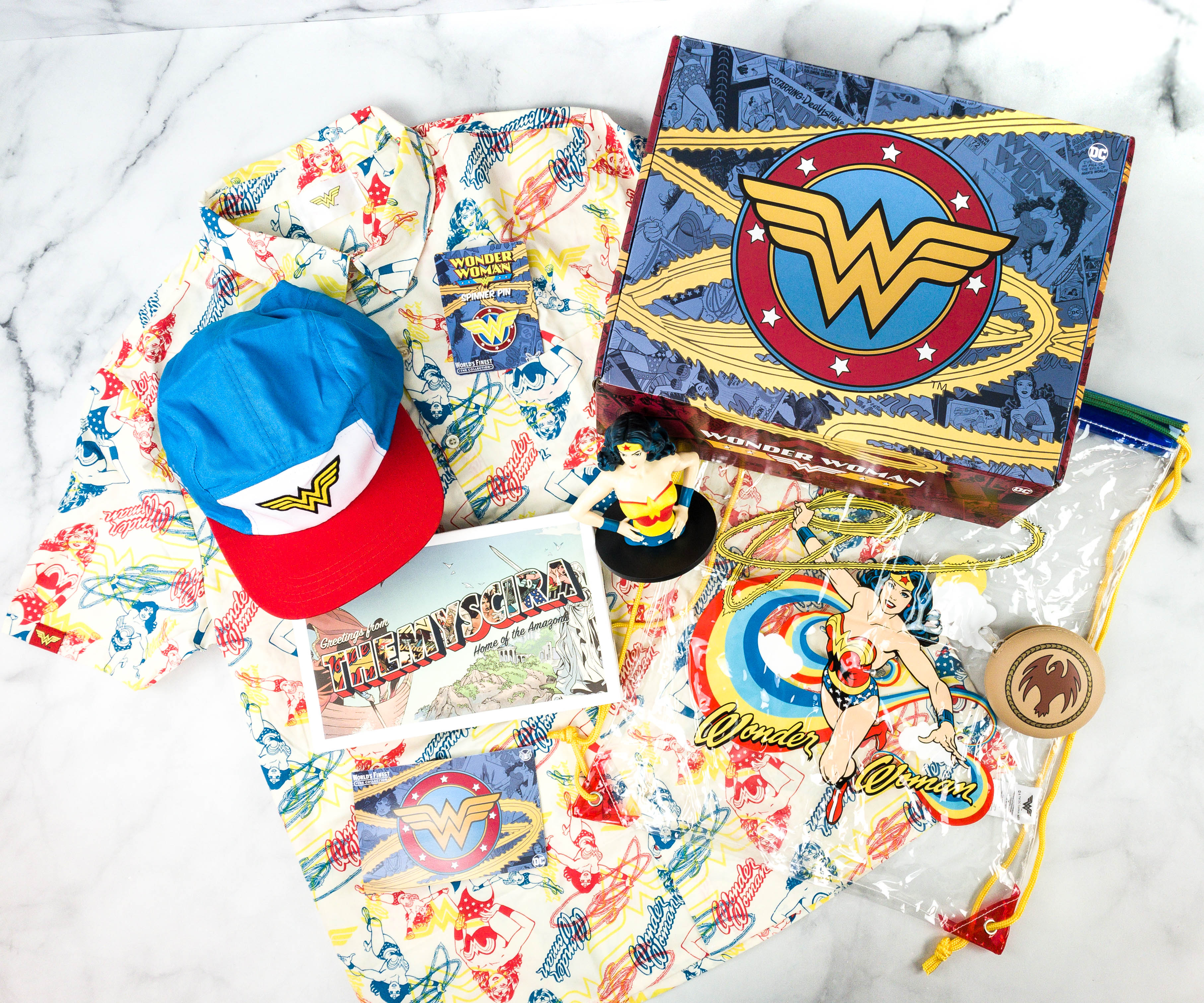 DC Comics World’s Finest: The Collection Summer 2020 Box Review – Retro Wonder Woman