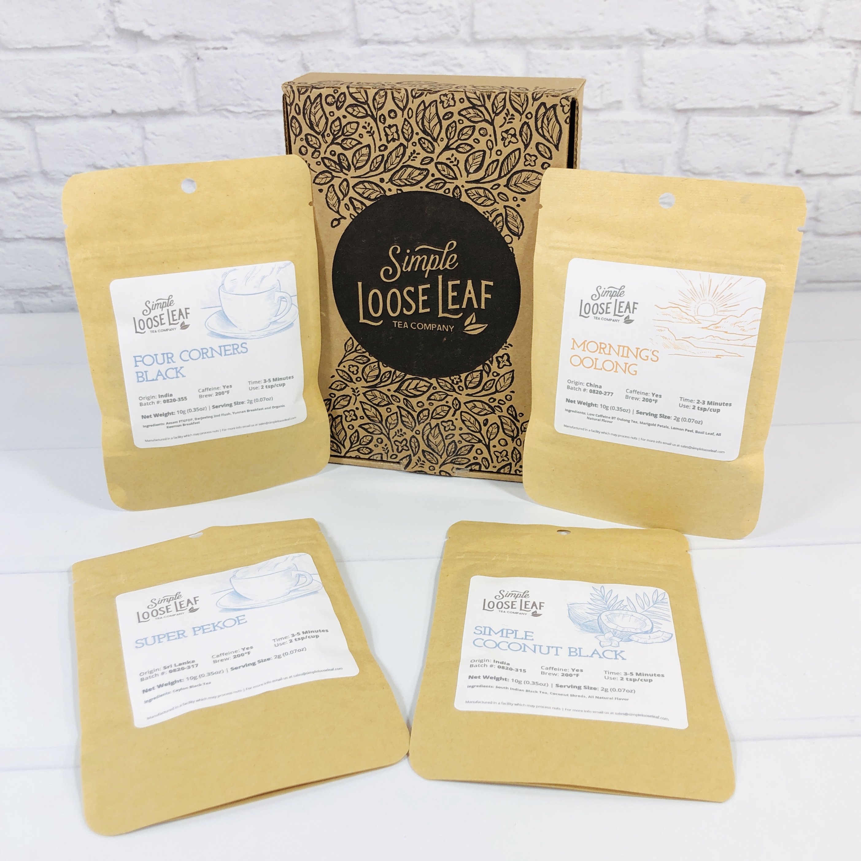 Simple Loose Leaf Tea September 2020 Subscription Box Review + Coupon!