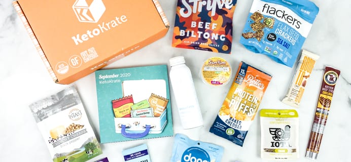 KetoKrate September 2020 Subscription Box Review + Coupon