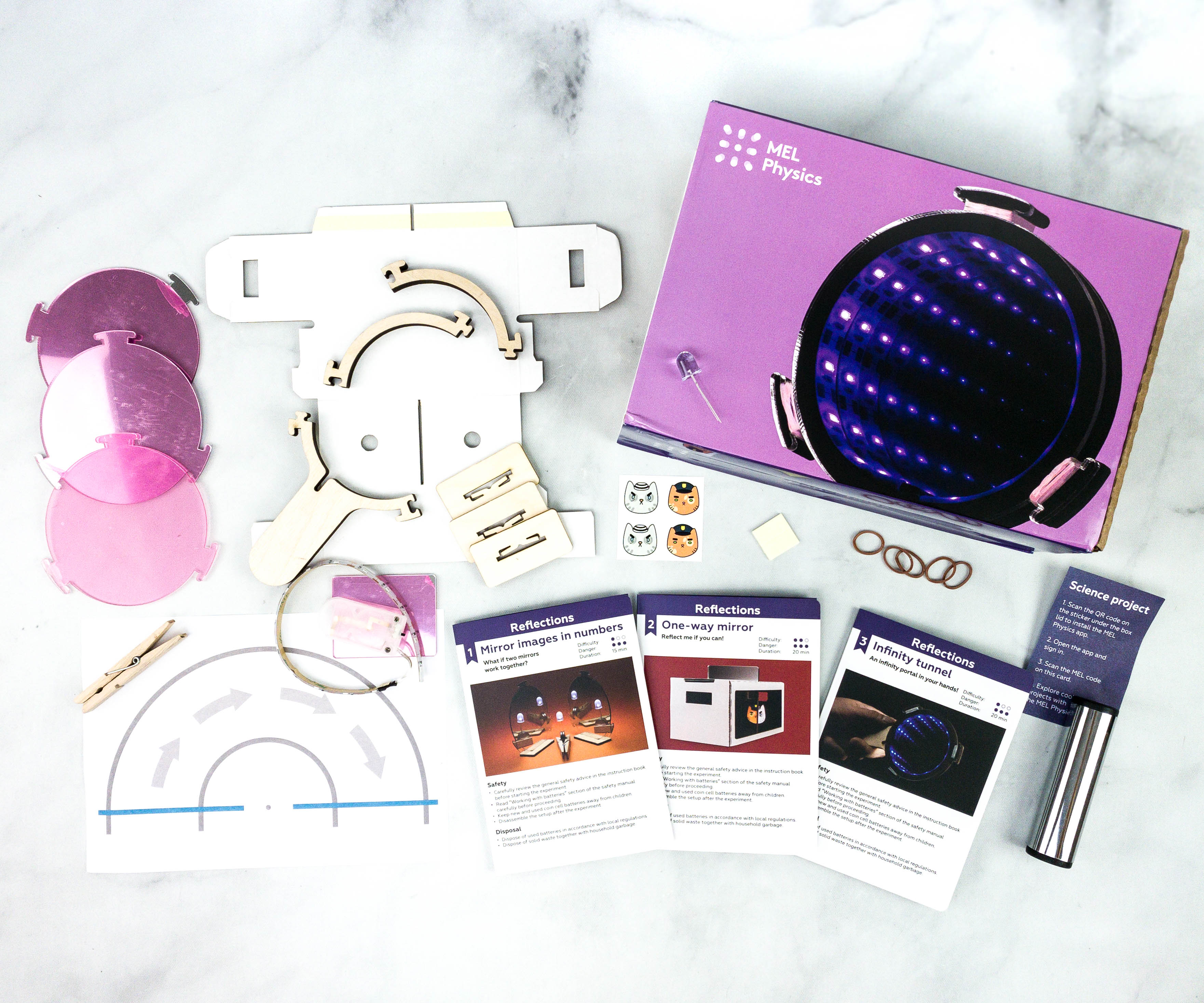 MEL Physics by MEL Science Subscription Box Review – REFLECTIONS