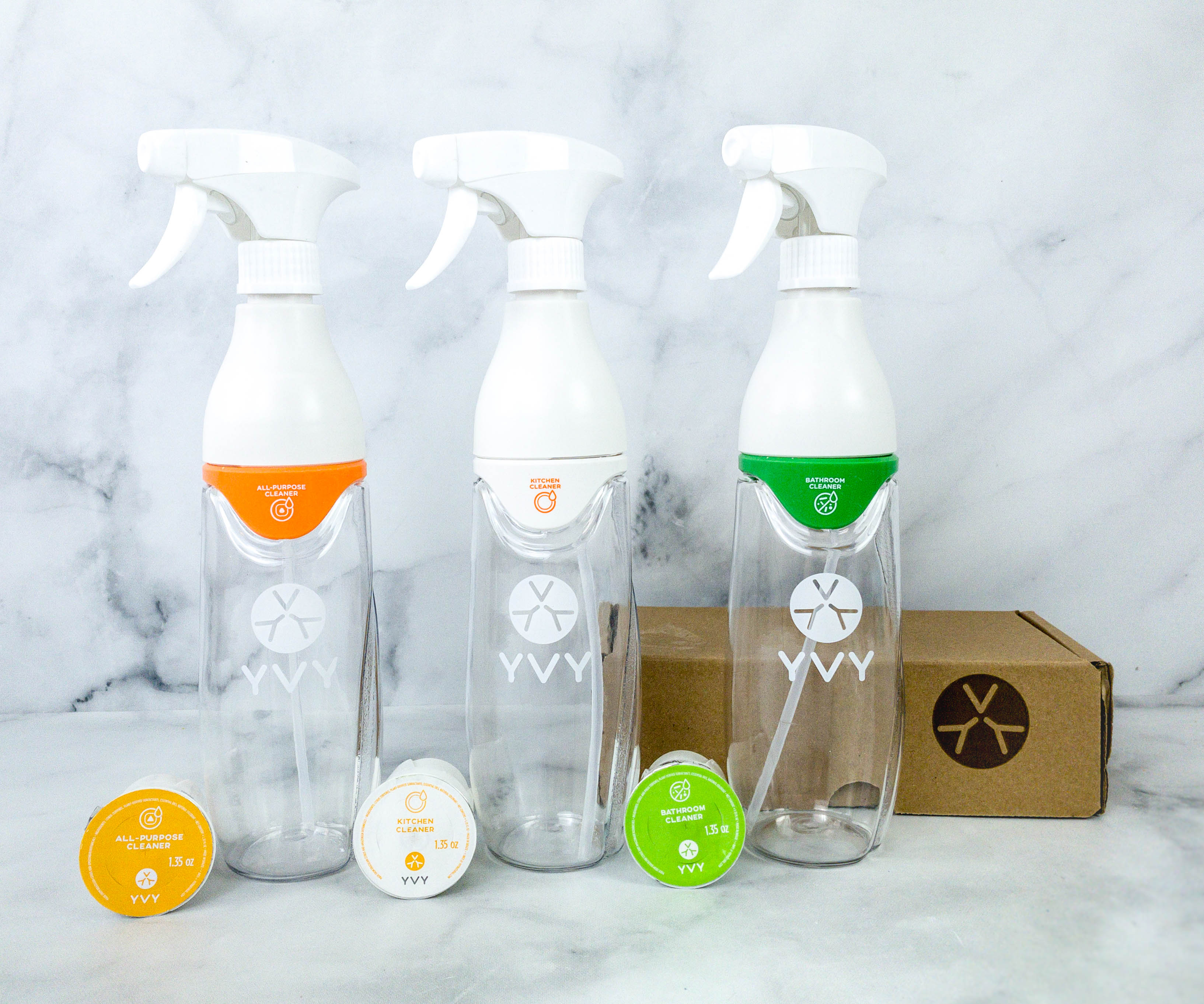 YVY Naturals Natural Cleaning Supplies Subscription Box Review + Coupon