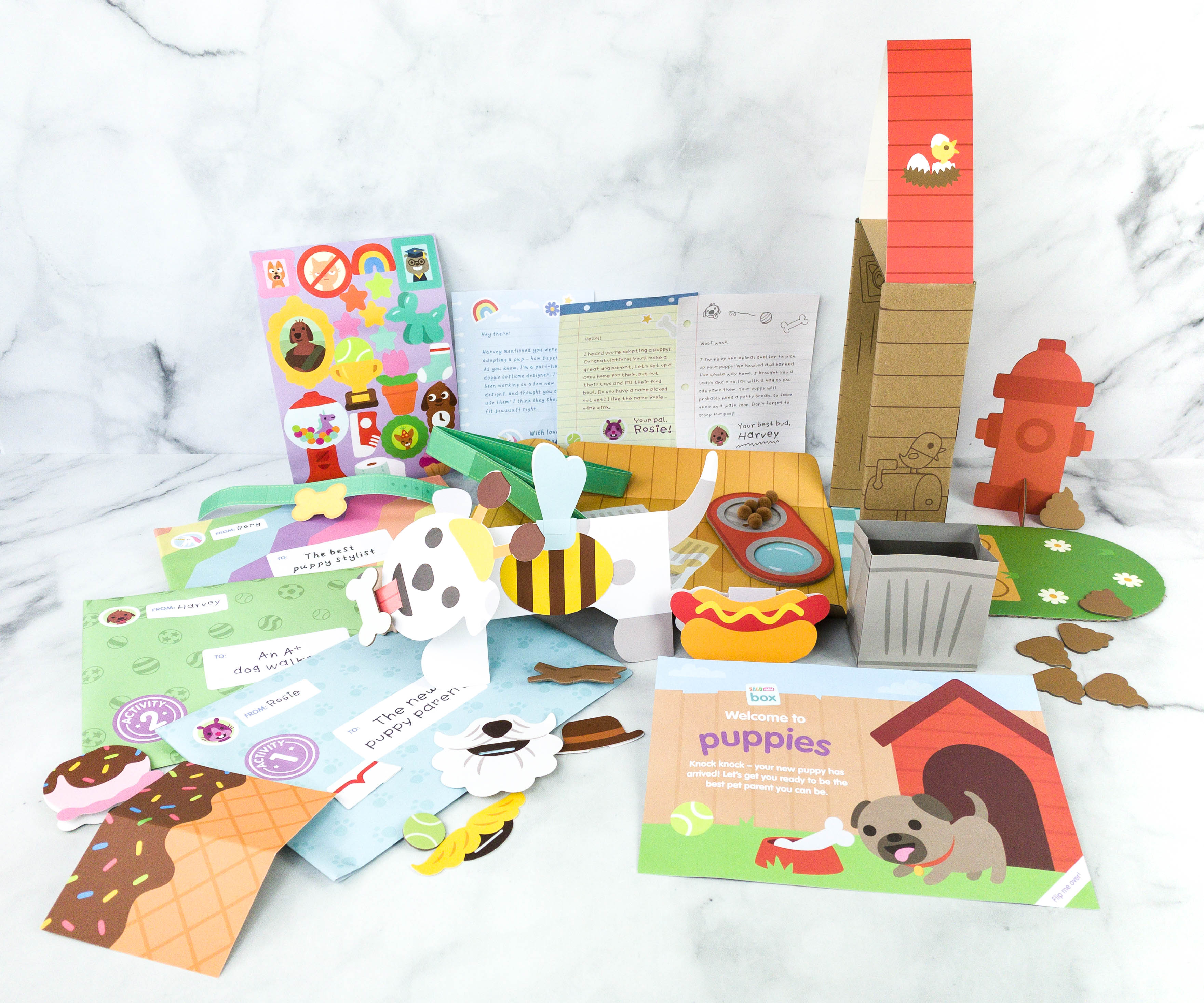 Sago Mini Box October 2020 Subscription Box Review + Coupon – PUPPIES