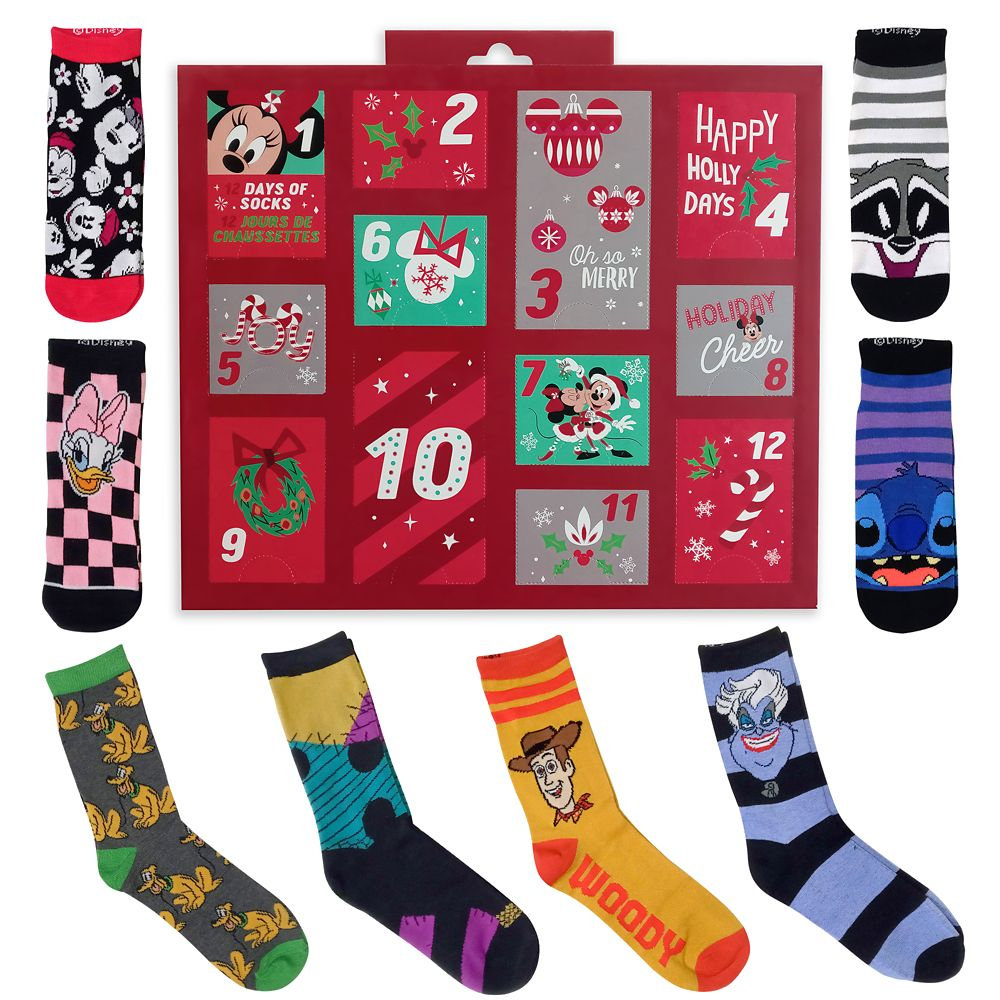 shopDisney 2020 Disney Socks Advent Calendars Now Available!