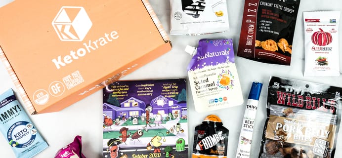 KetoKrate October 2020 Subscription Box Review + Coupon