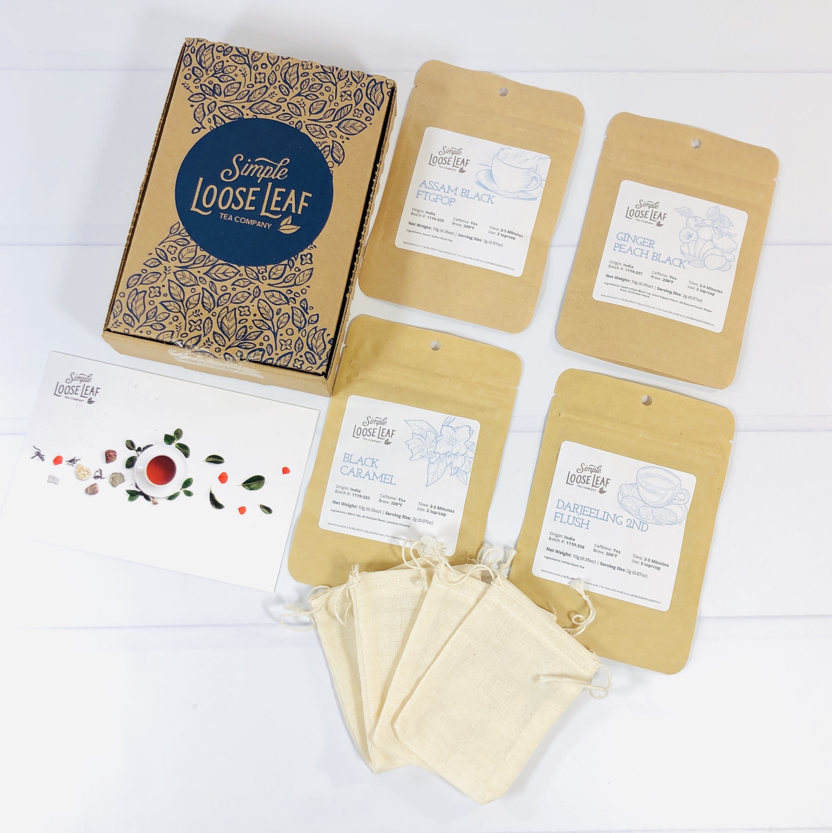 Simple Loose Leaf Tea October 2020 Subscription Box Review + Coupon!