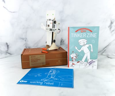 KiwiCo Tinker Crate Review & Coupon – WALKING ROBOT