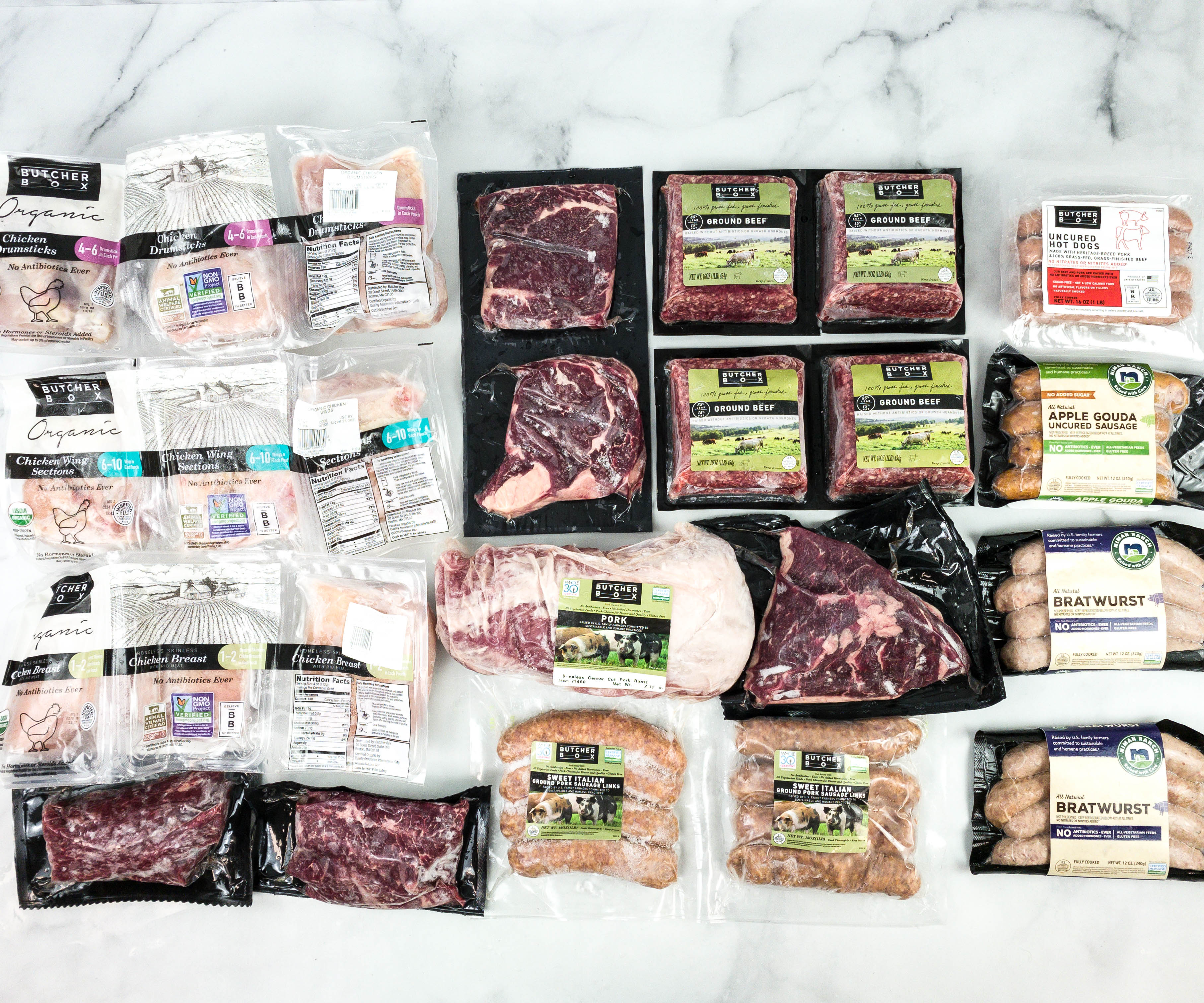 Butcher Box September 2020 Subscription Box Review – BEEF & PORK BOX