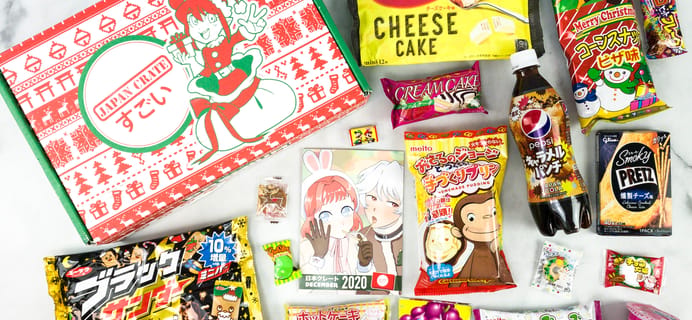 Japan Crate December 2020 Review + Coupon