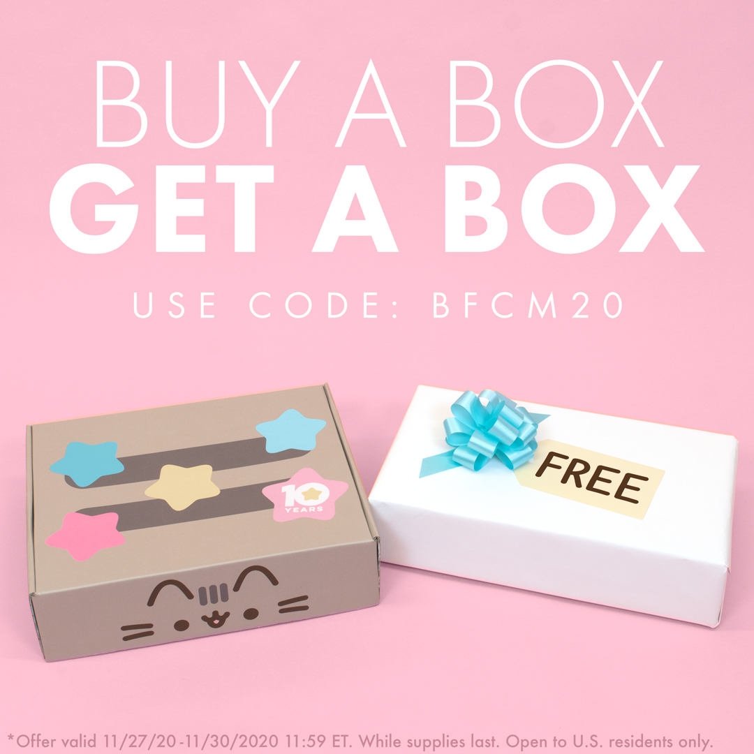 Pusheen Box Cyber Monday Deal: FREE Bonus Box With Subscription!
