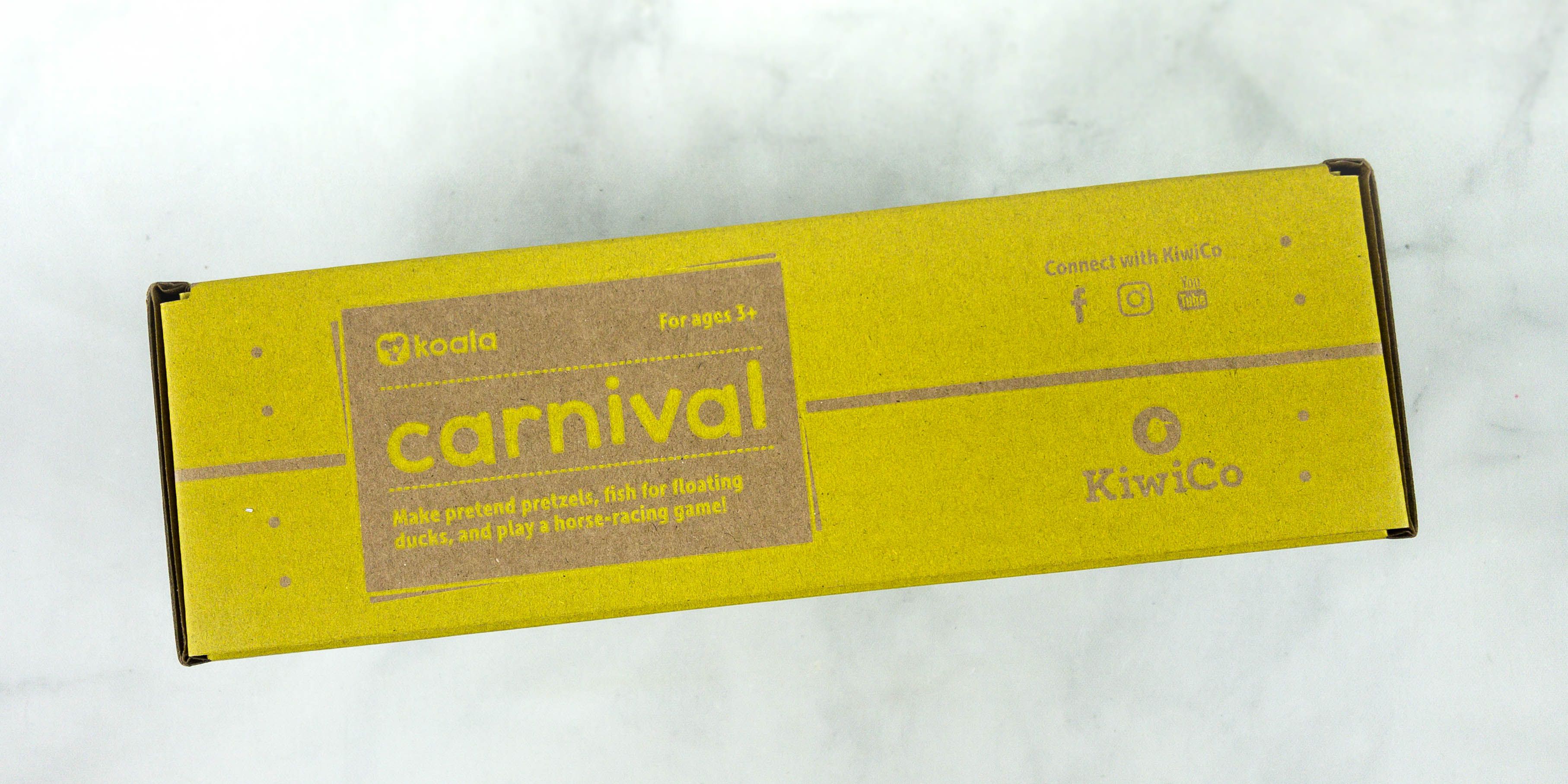 KiwiCo Koala Crate CARNIVAL Box Review & Coupon - Hello Subscription
