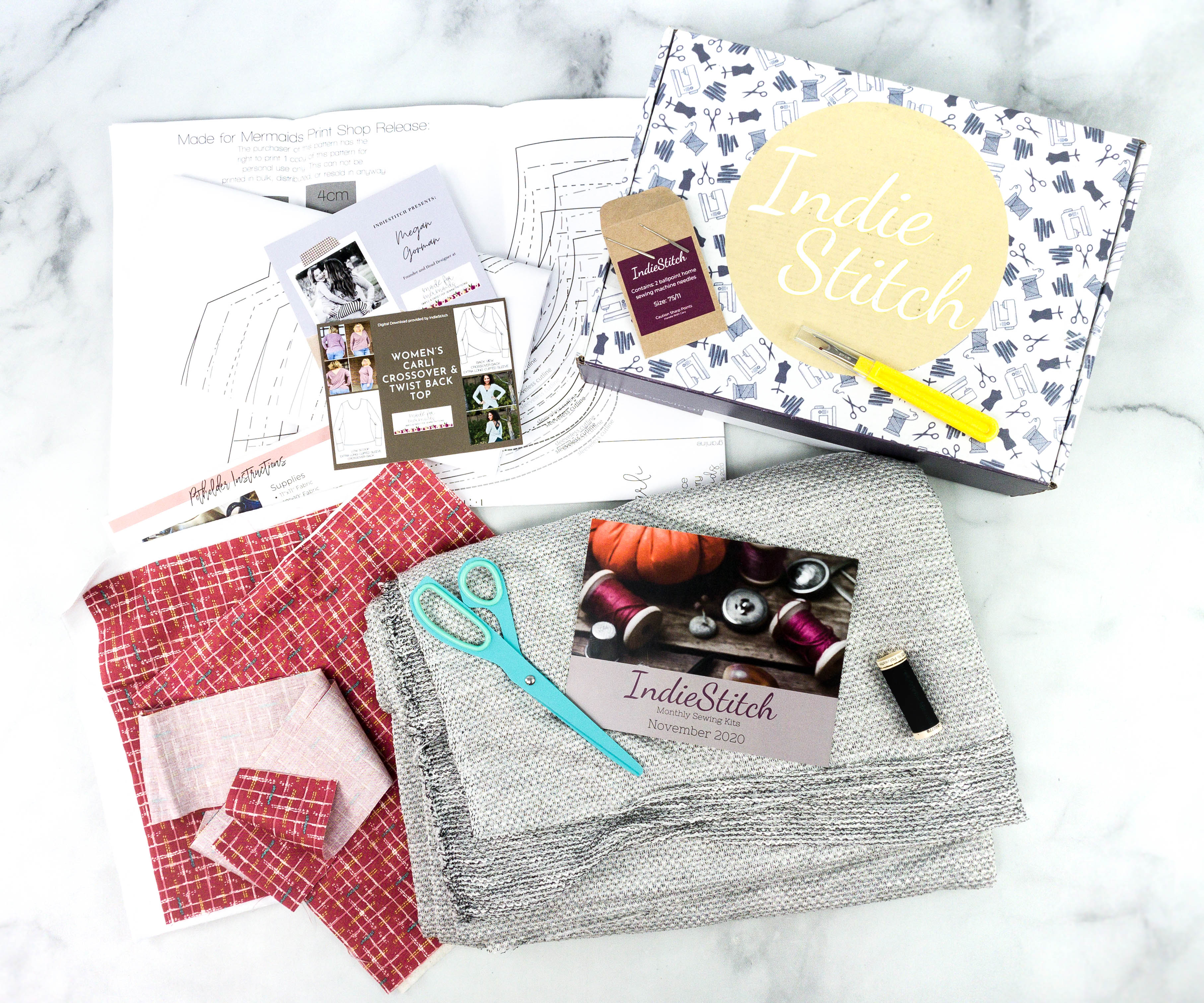 IndieStitch Sewing Subscription Box Review – Carli Top